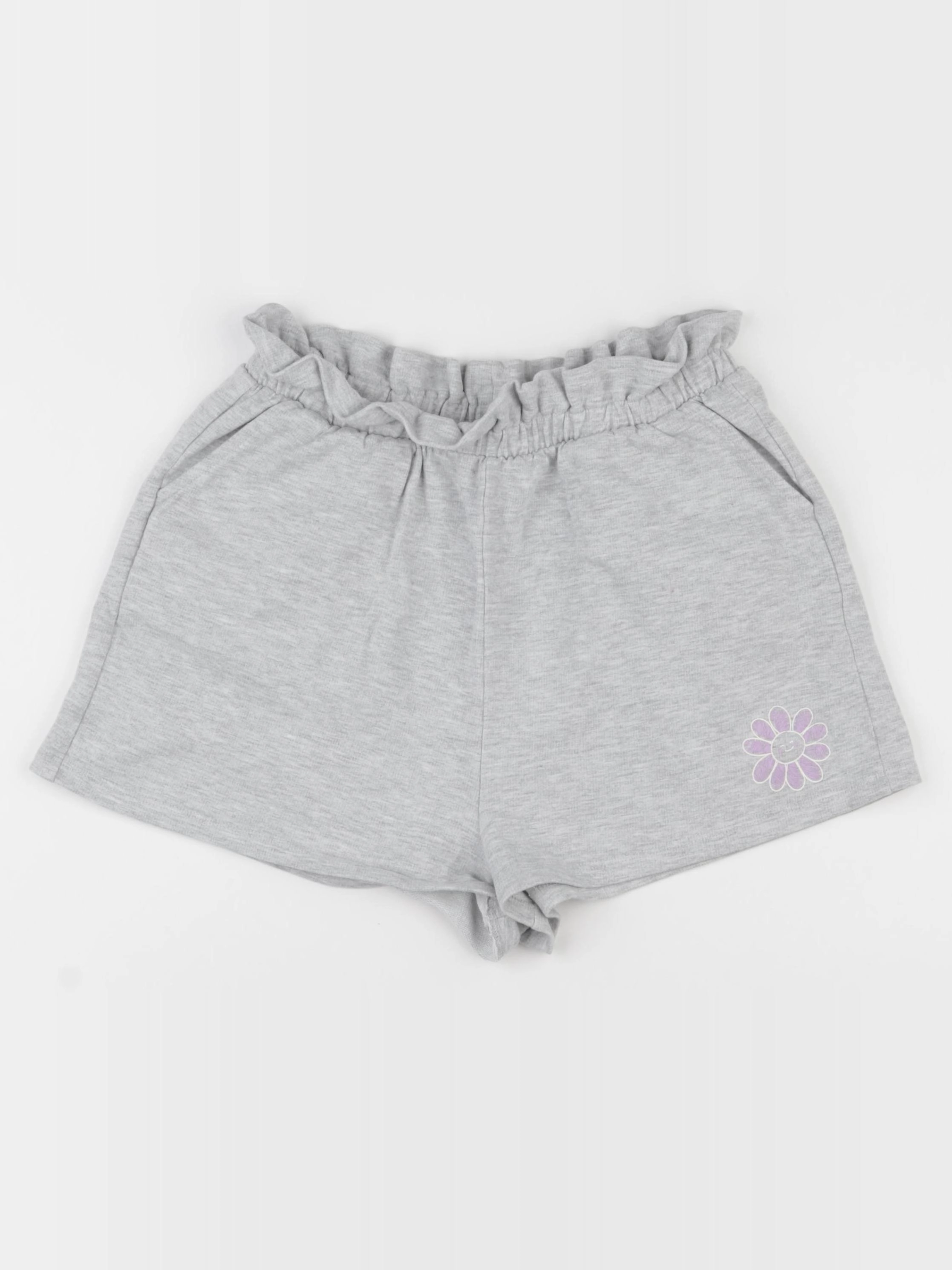 Vertbaudet - short gris - 12 ans