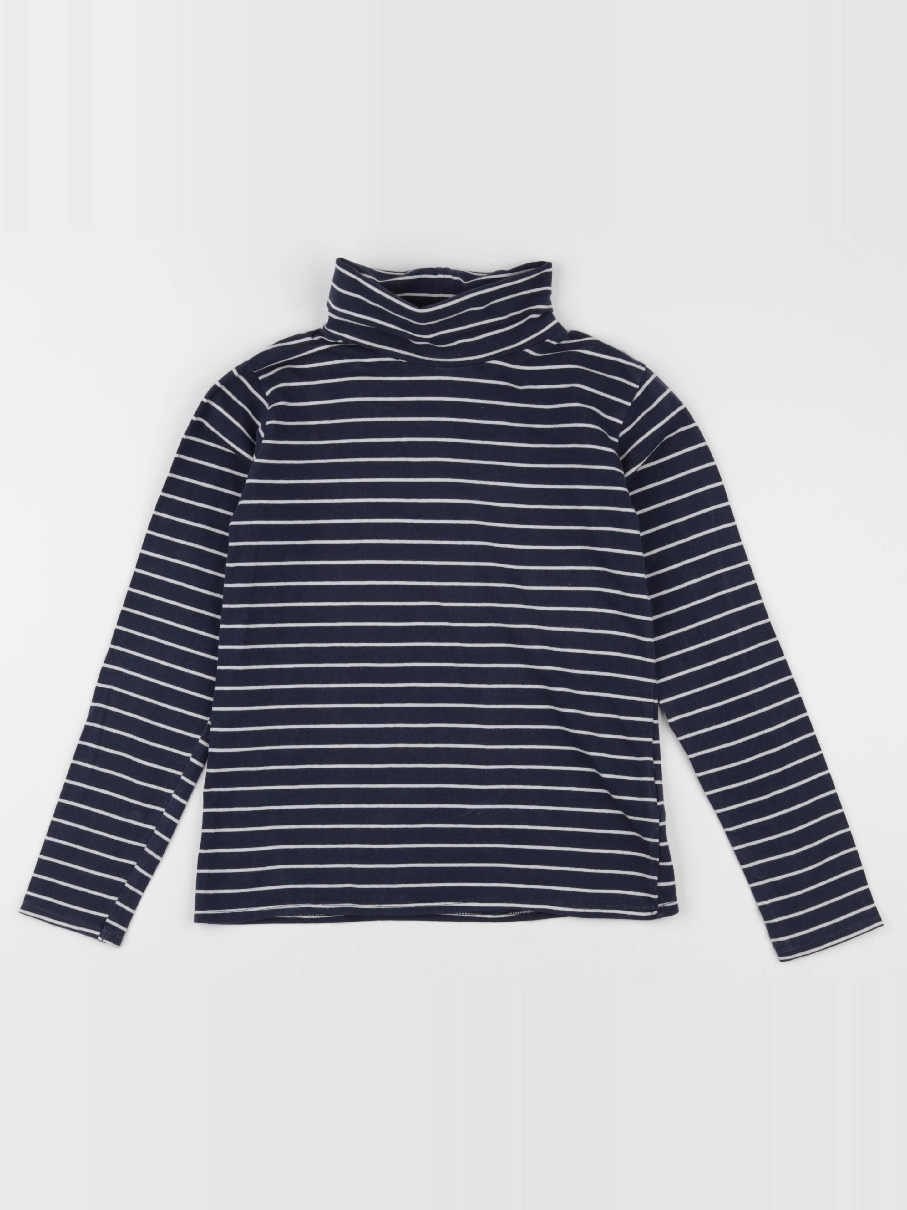 Vertbaudet - sous-pull bleu - 10 ans