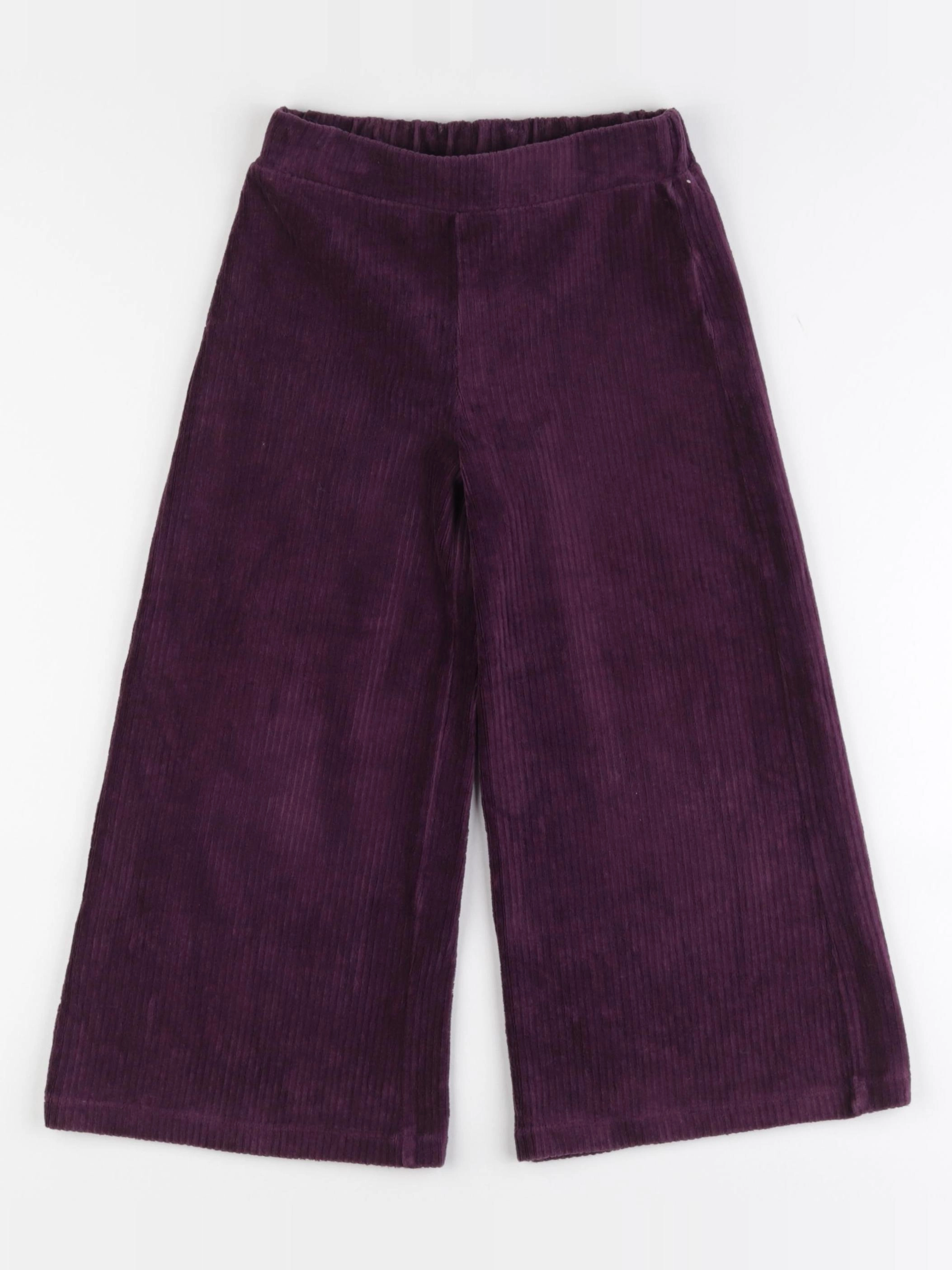 Vertbaudet - pantalon violet - 6 ans