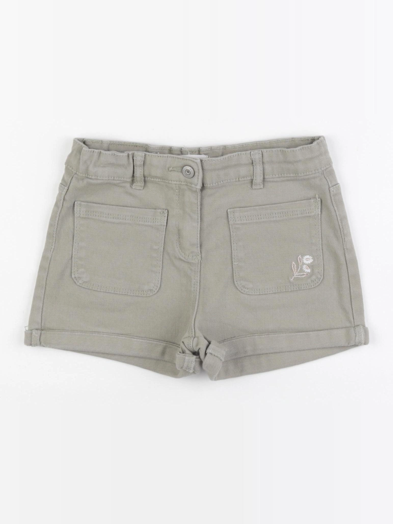 Vertbaudet - short vert - 8 ans