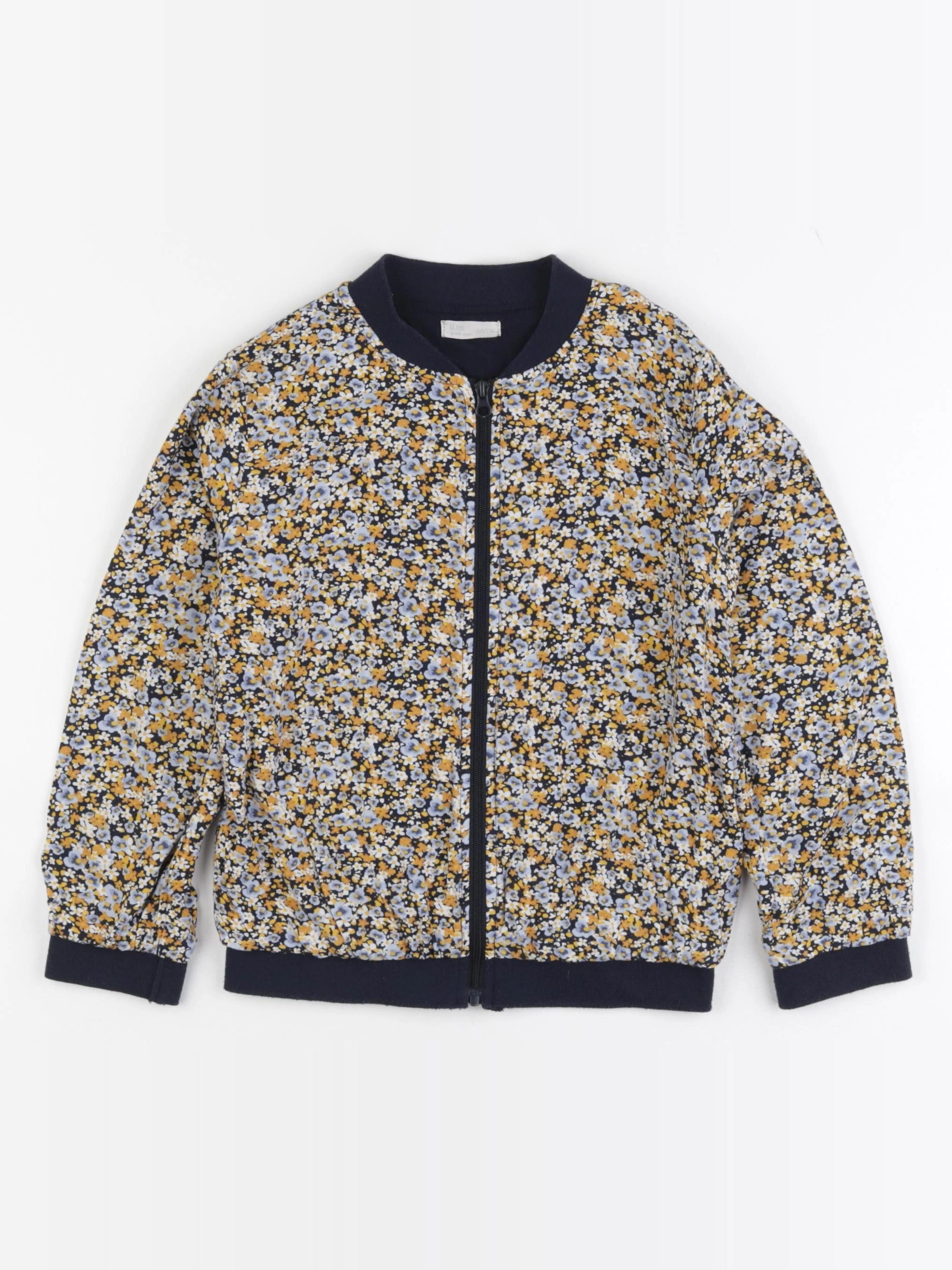 Little Cigogne - gilet multicolore - 6 ans