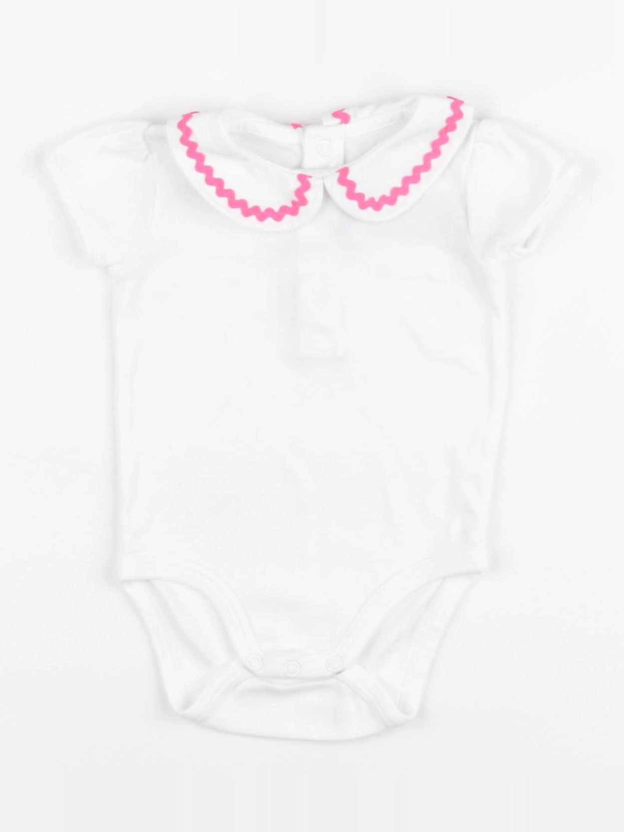 Jacadi - body à col blanc - 6 mois