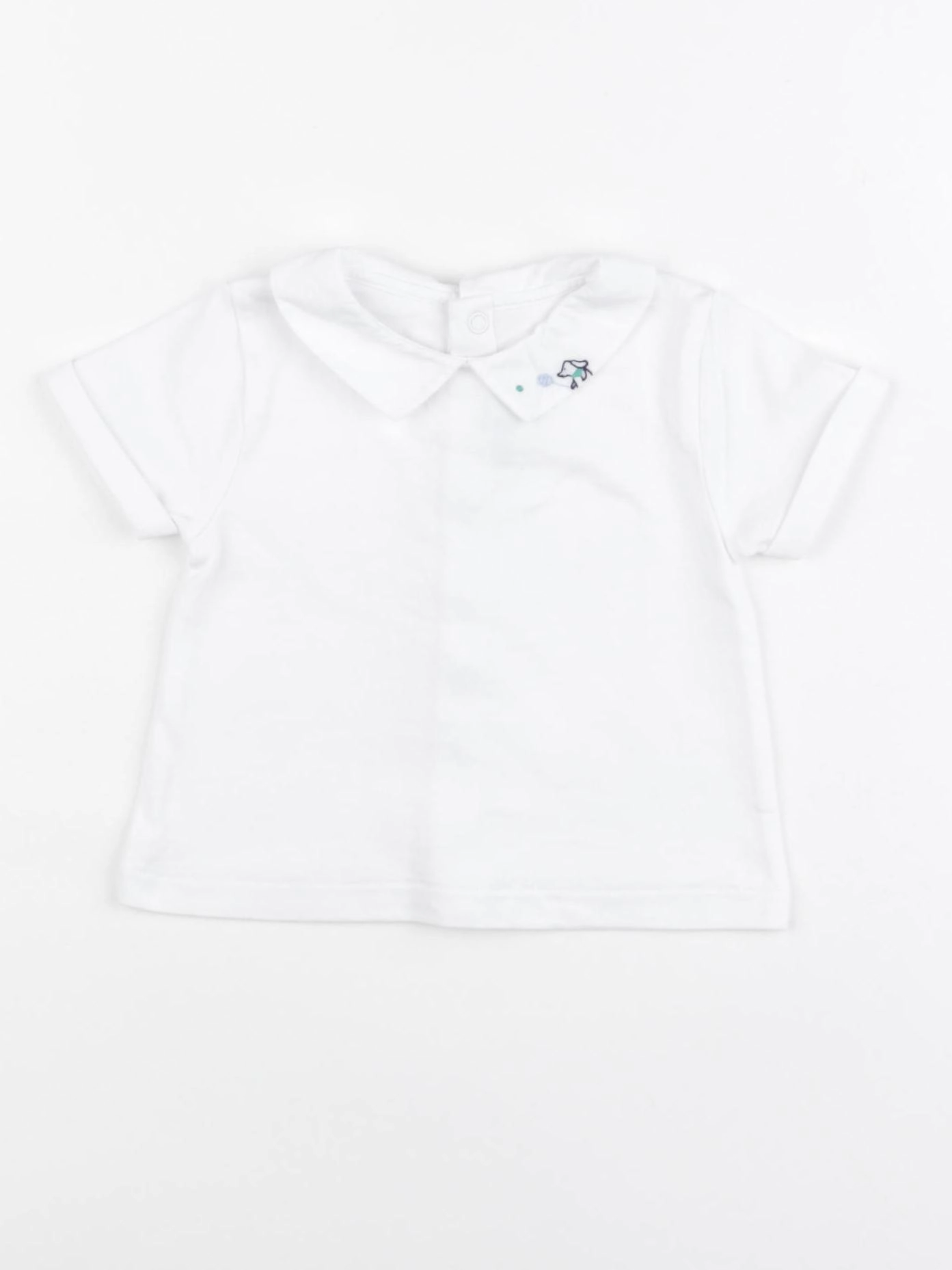 Jacadi - tee-shirt blanc - 6 mois