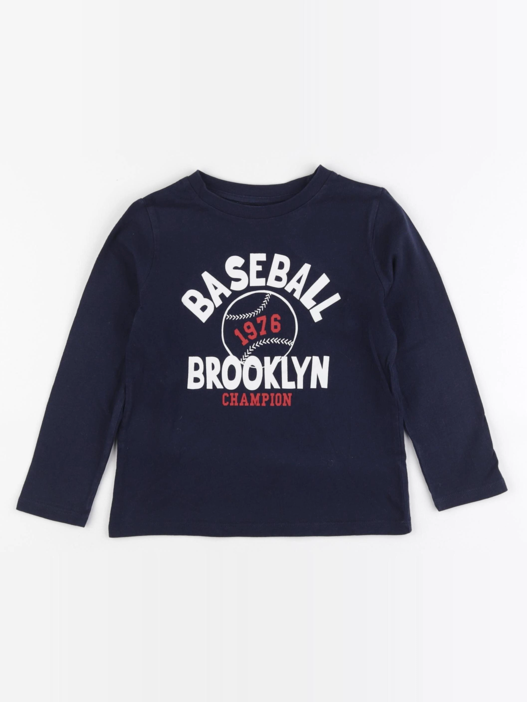 La Redoute - tee-shirt bleu - 4 ans