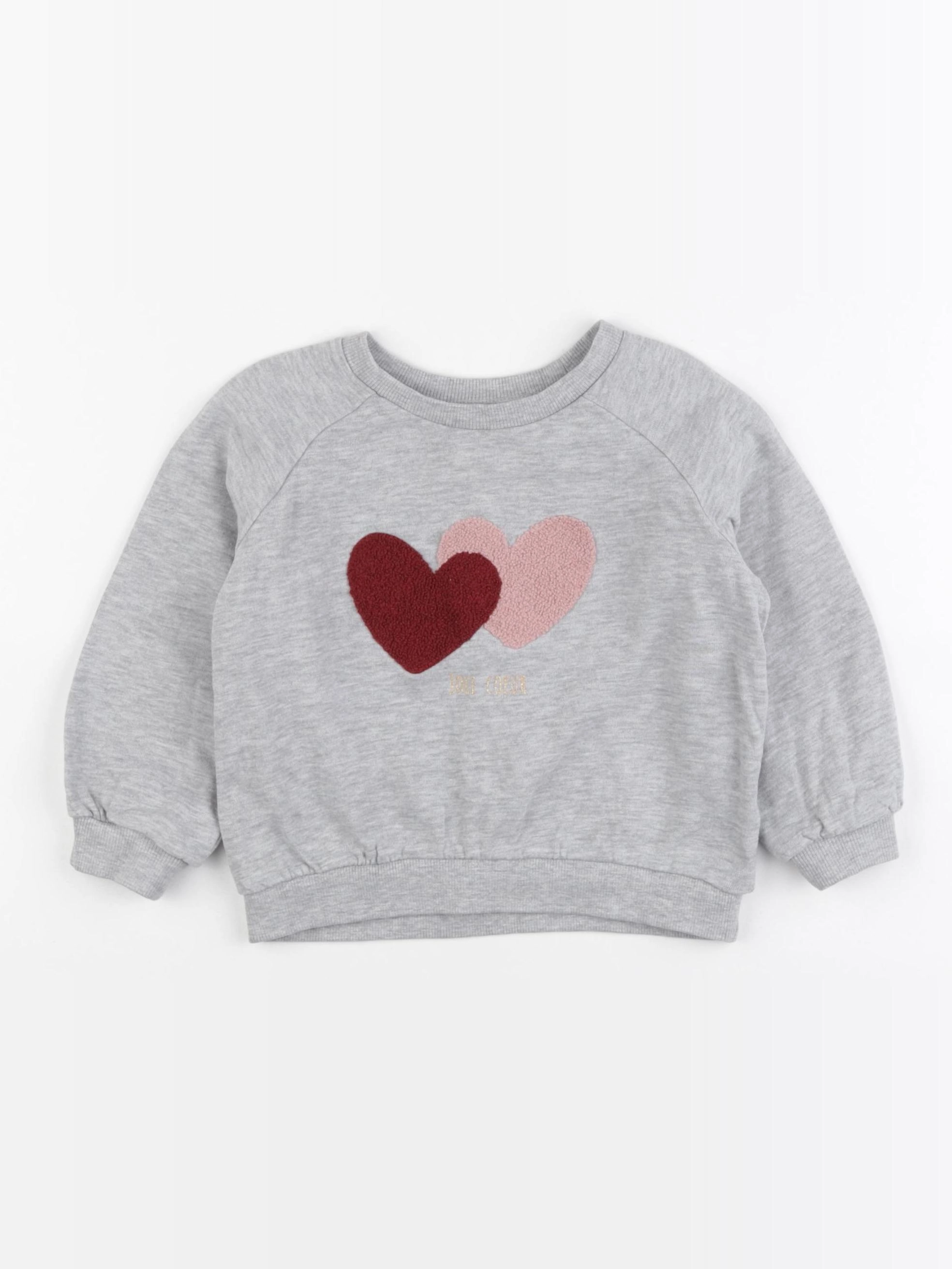 Vertbaudet - sweat gris - 3 ans