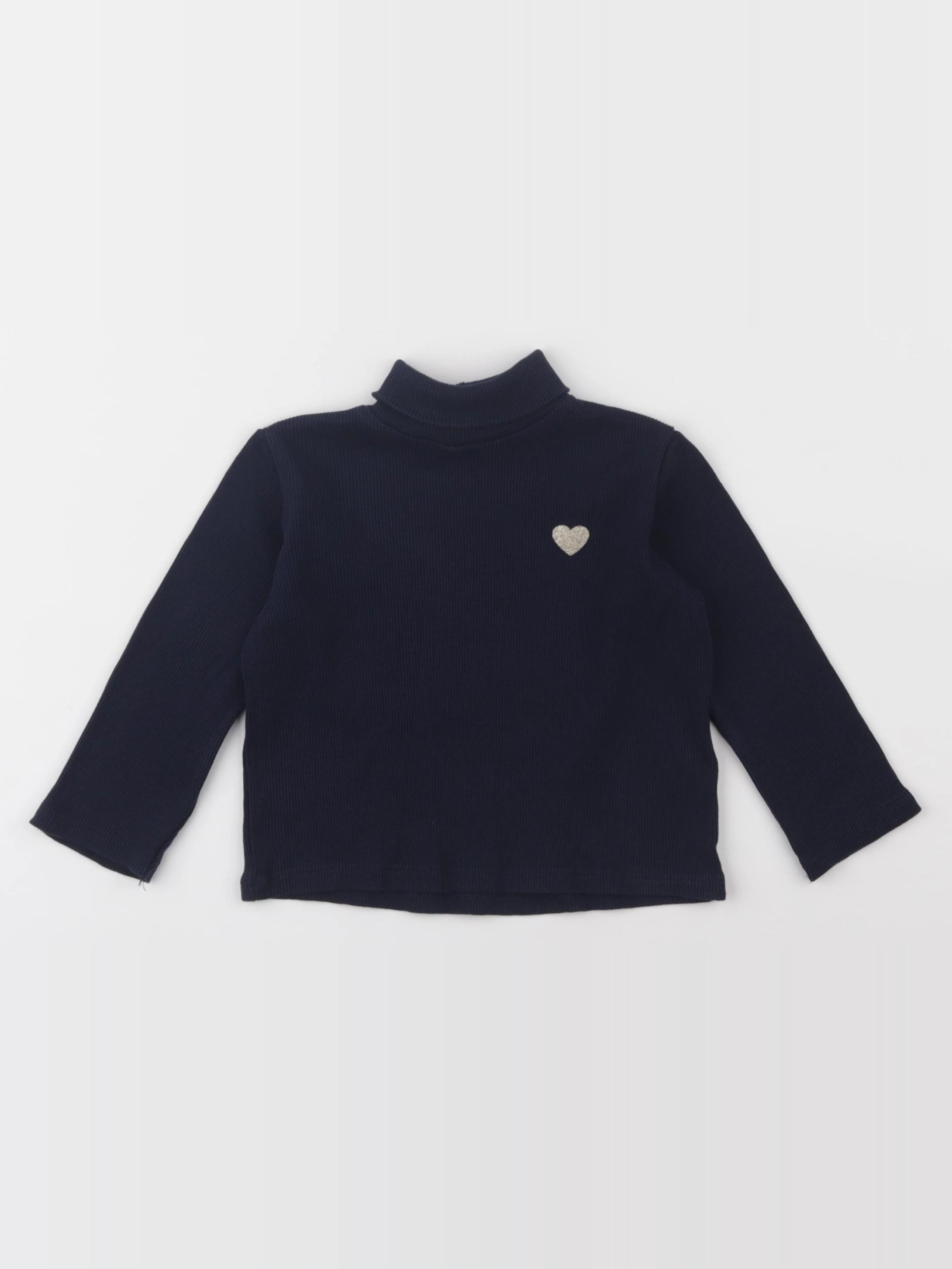 Vertbaudet - sous-pull bleu - 2 ans