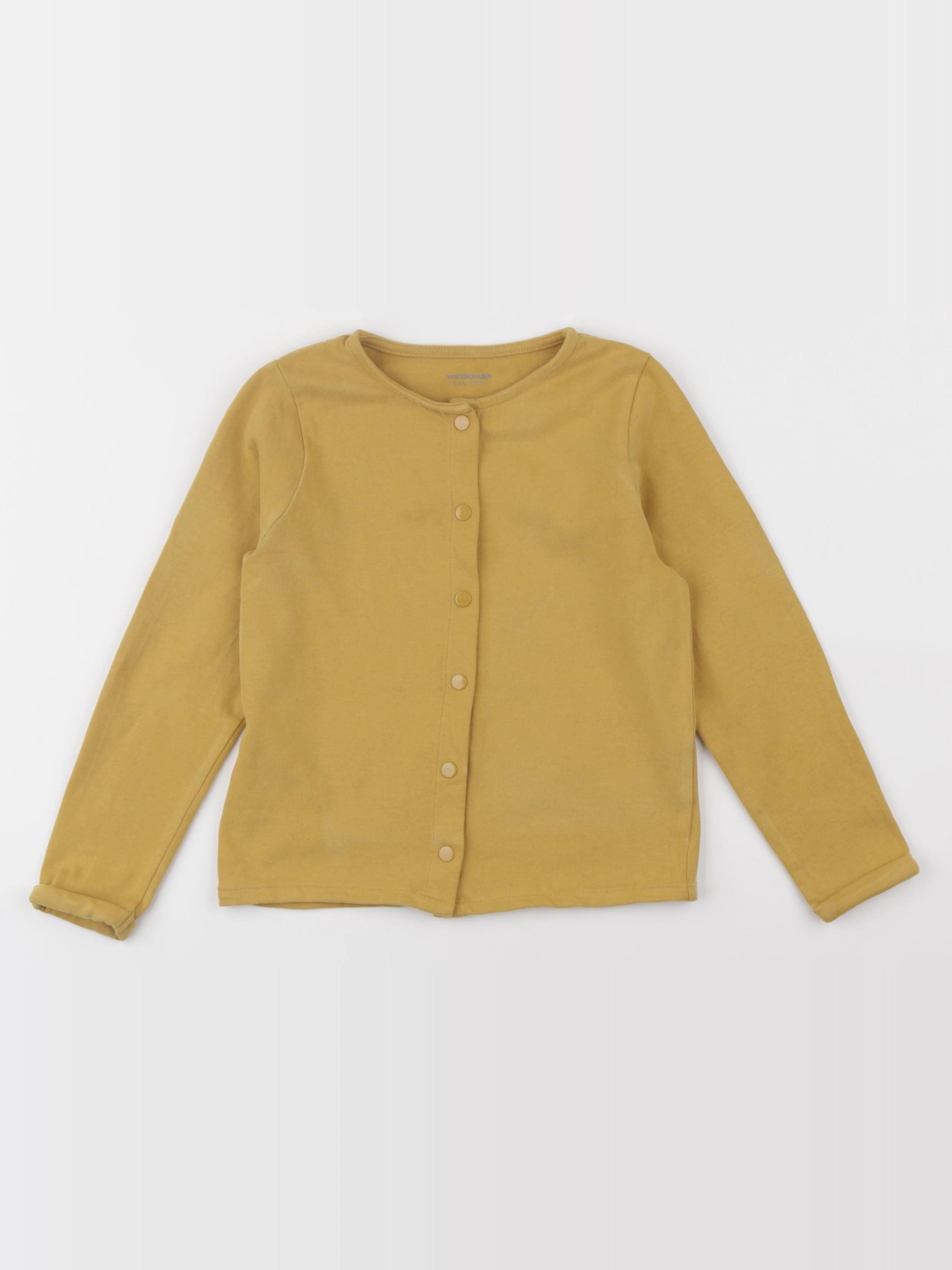 Vertbaudet - tee-shirt jaune - 5 ans