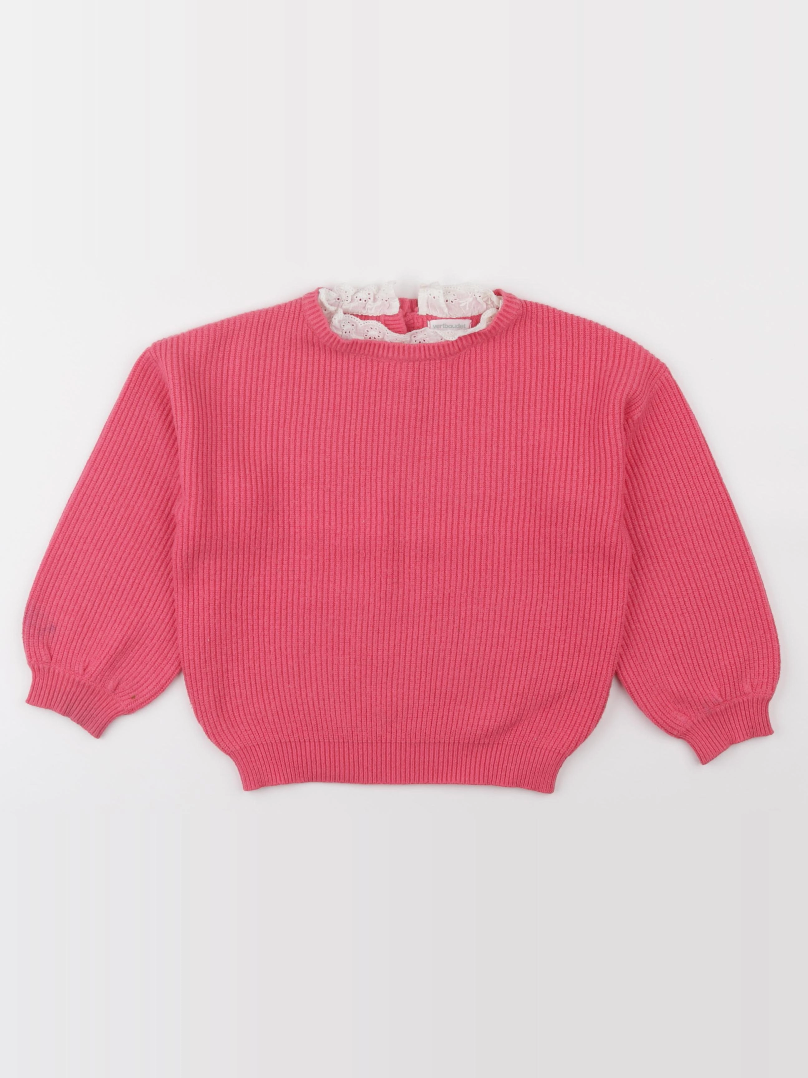 Vertbaudet - pull rose - 5 ans