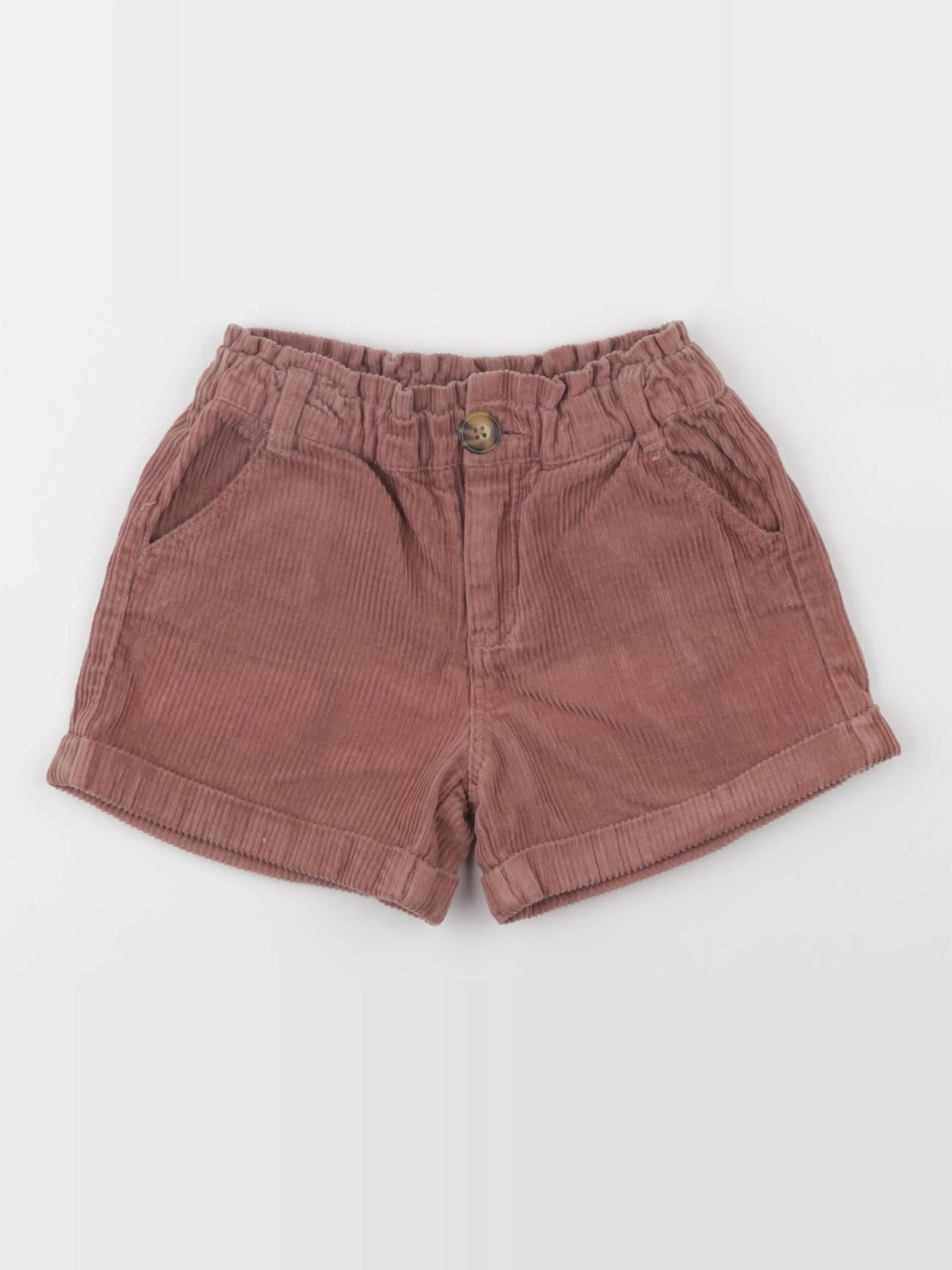 Vertbaudet - short marron - 3 ans