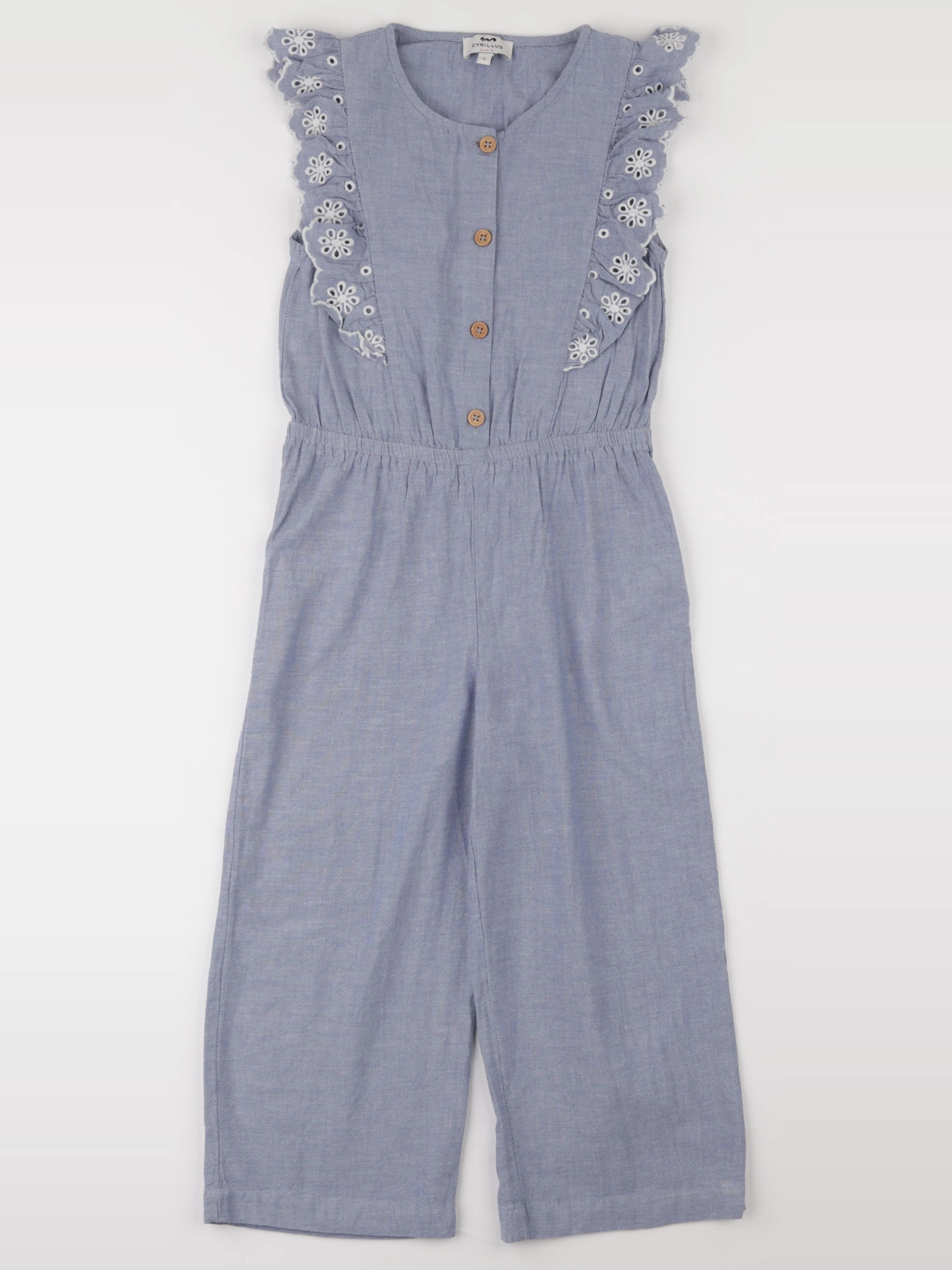 Cyrillus - combinaison bleu - 8 ans