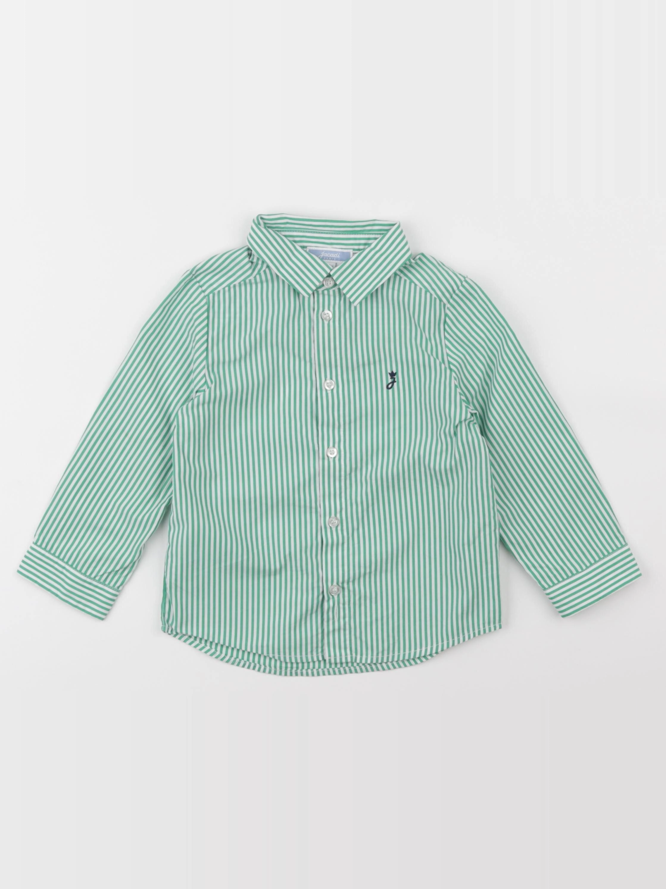 Jacadi - chemise vert - 24 mois