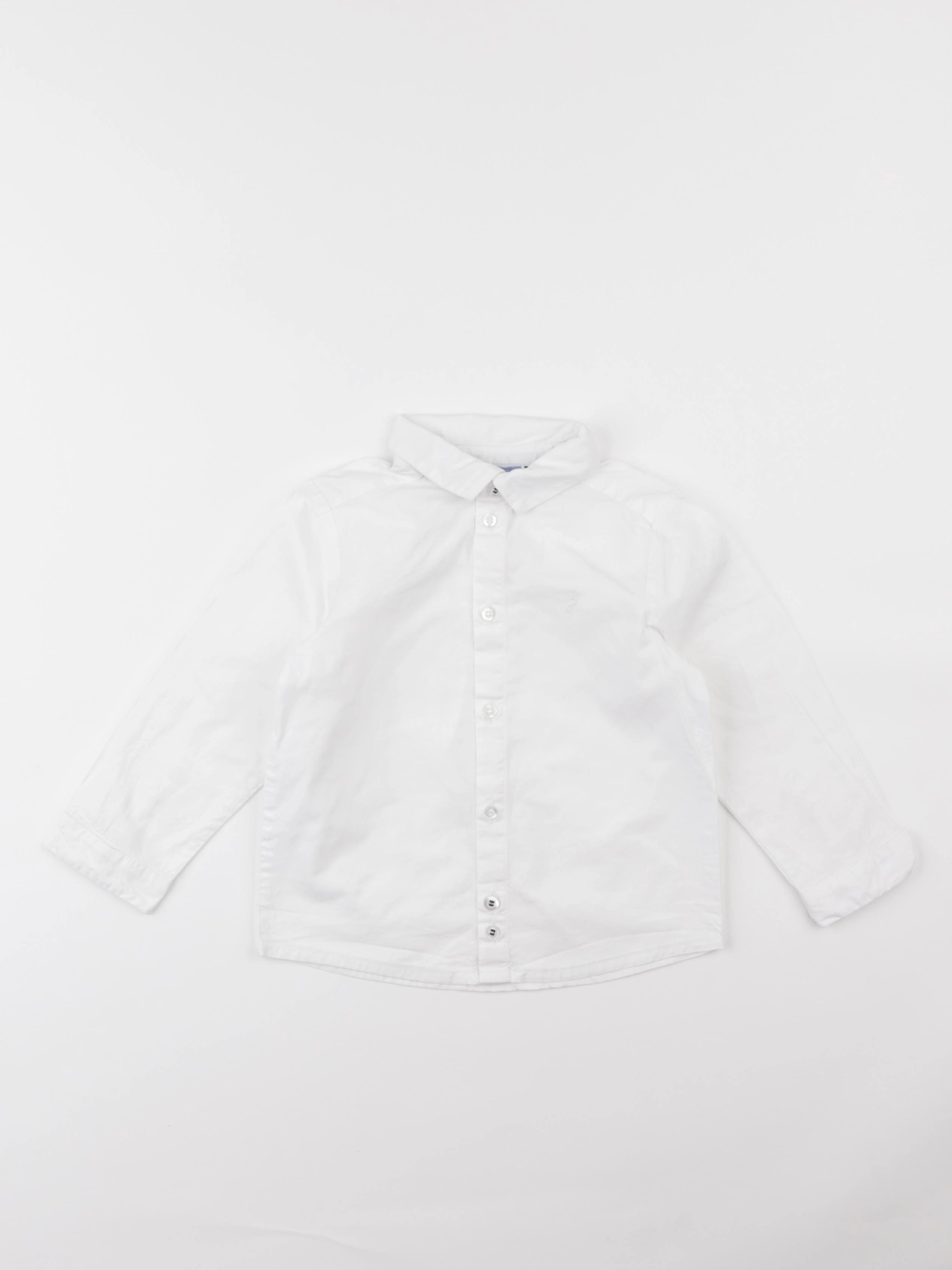 Jacadi - chemise blanc - 24 mois