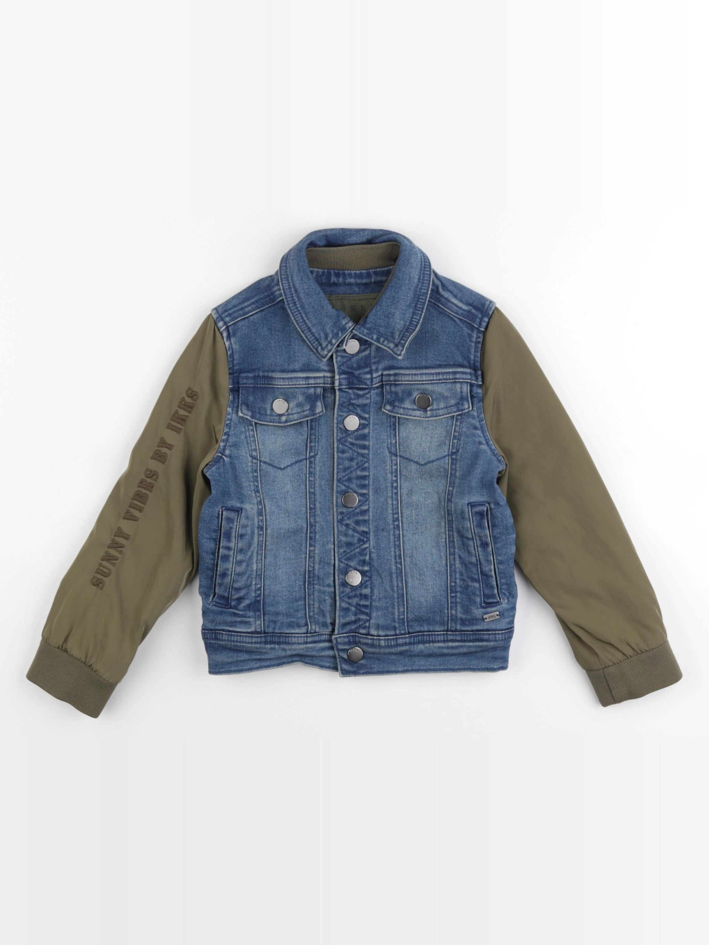 IKKS - veste bleu - 4 ans