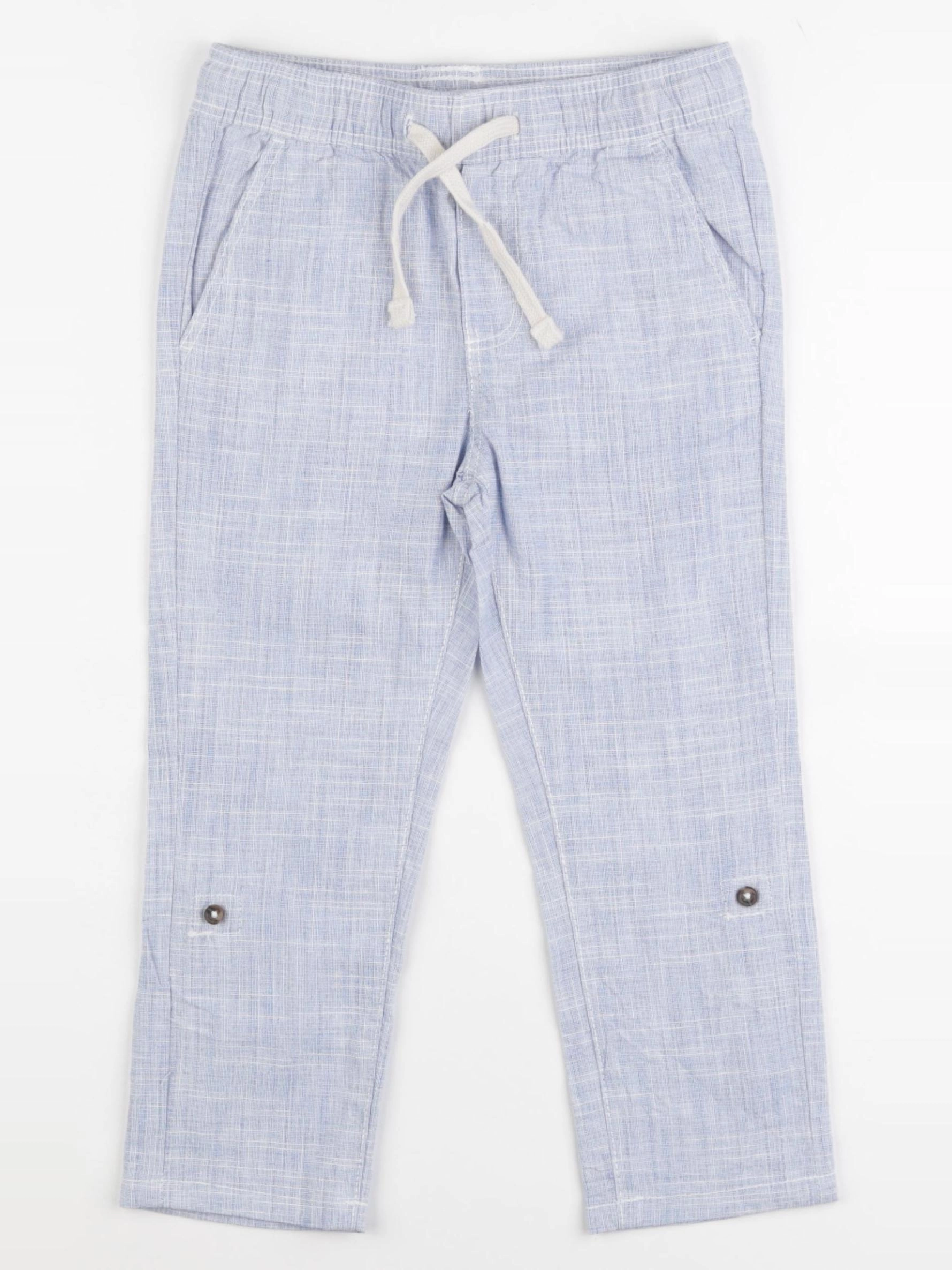 Vertbaudet - pantalon bleu - 4 ans