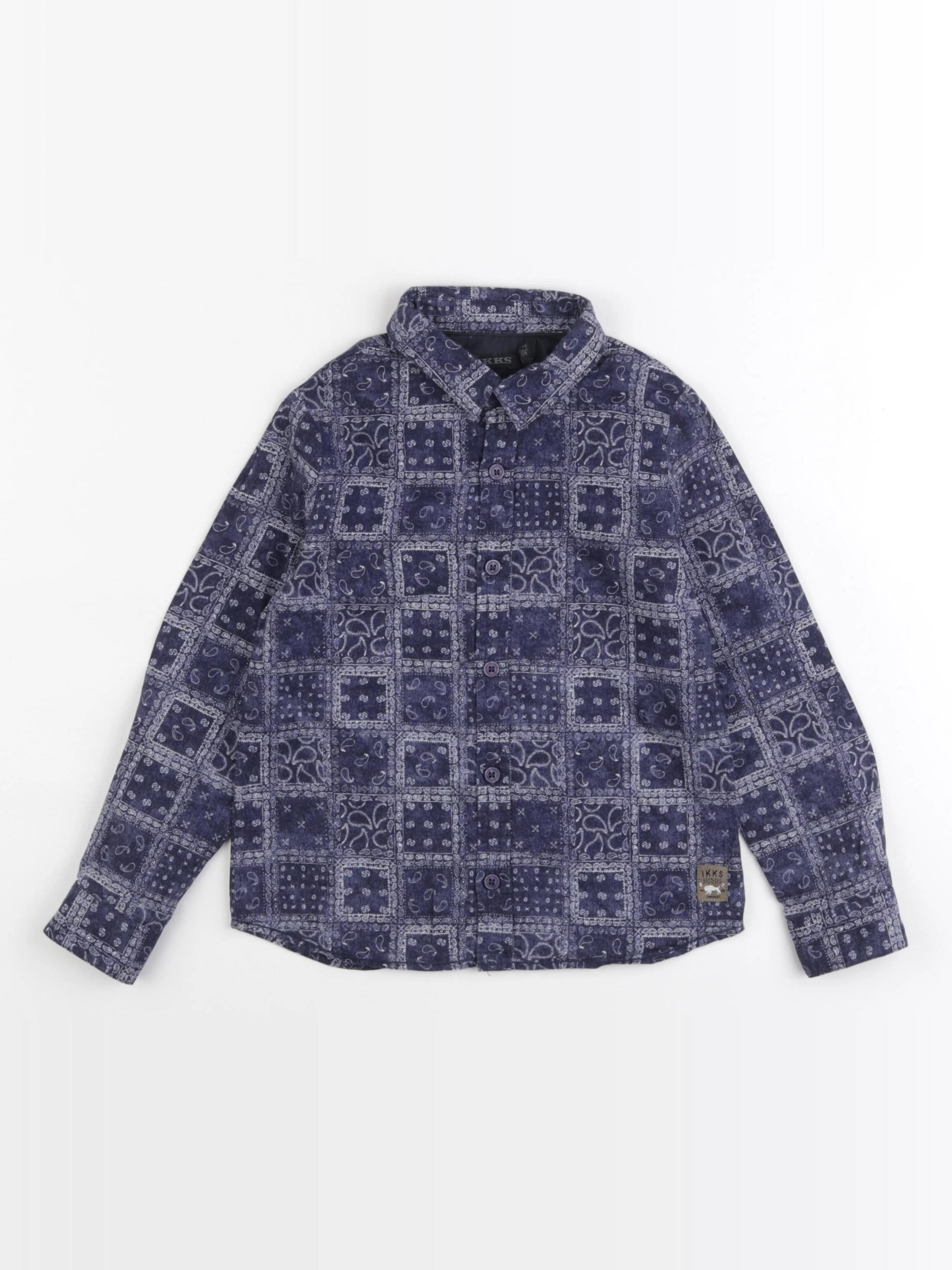 IKKS - chemise bleu - 4 ans