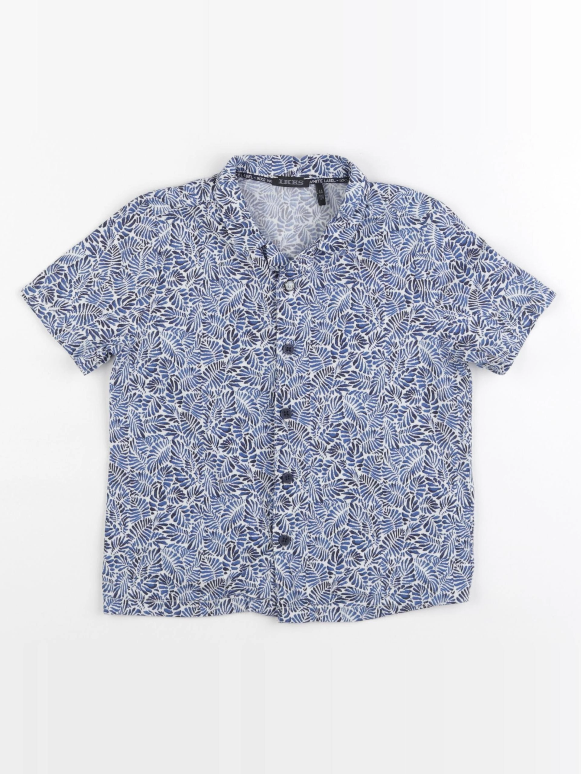 IKKS - chemise bleu - 4 ans