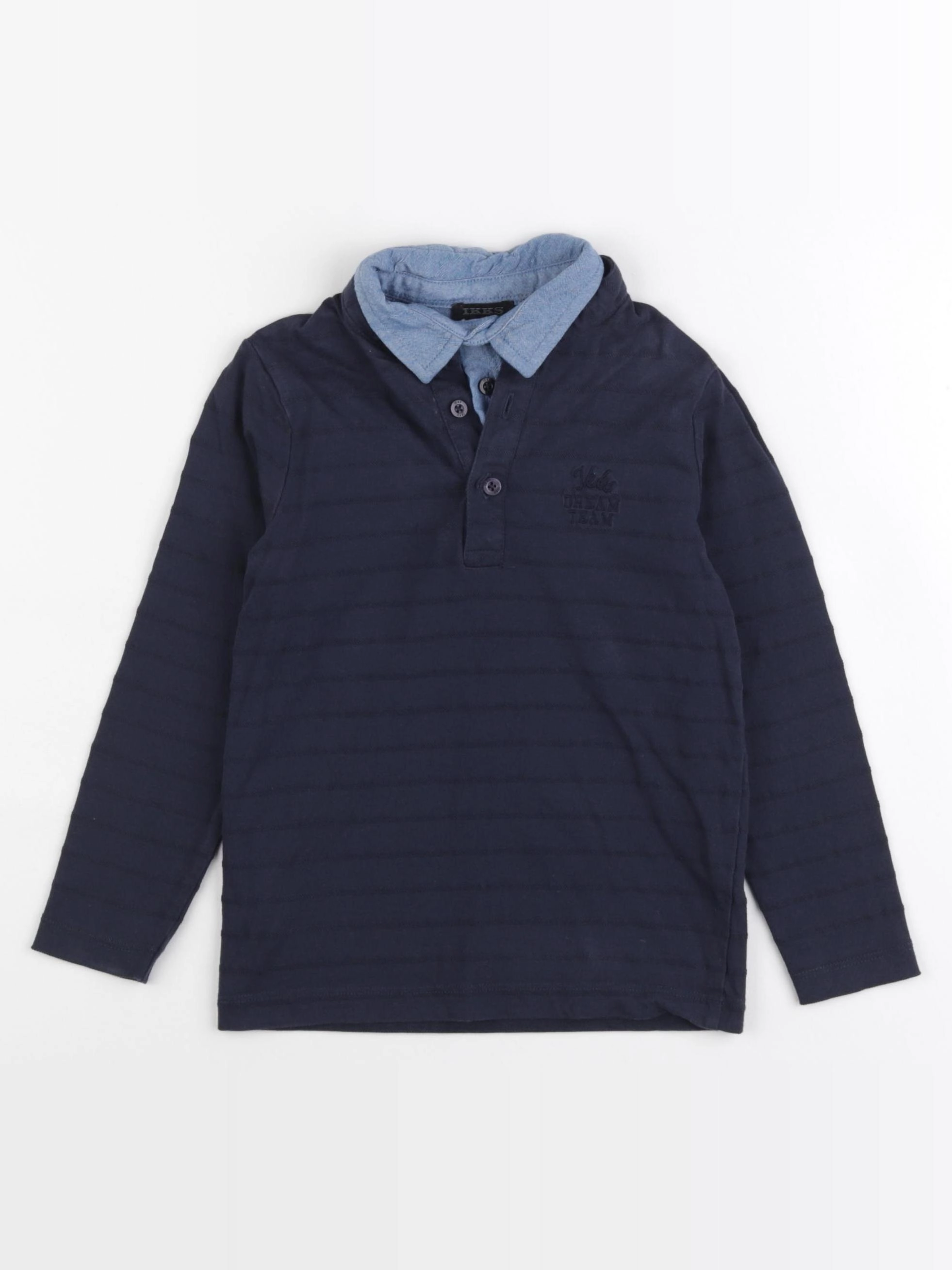 IKKS - tee-shirt bleu - 4 ans