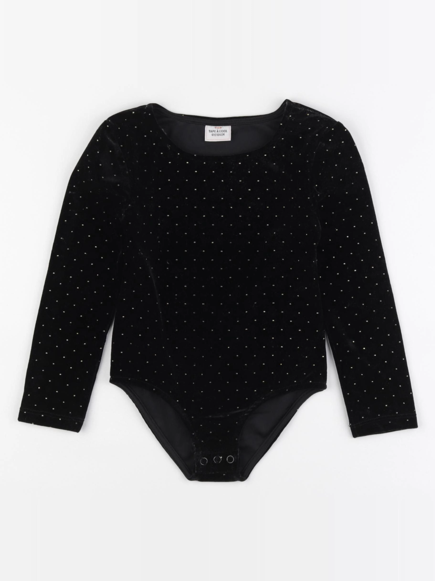Zara - body noir - 4 ans