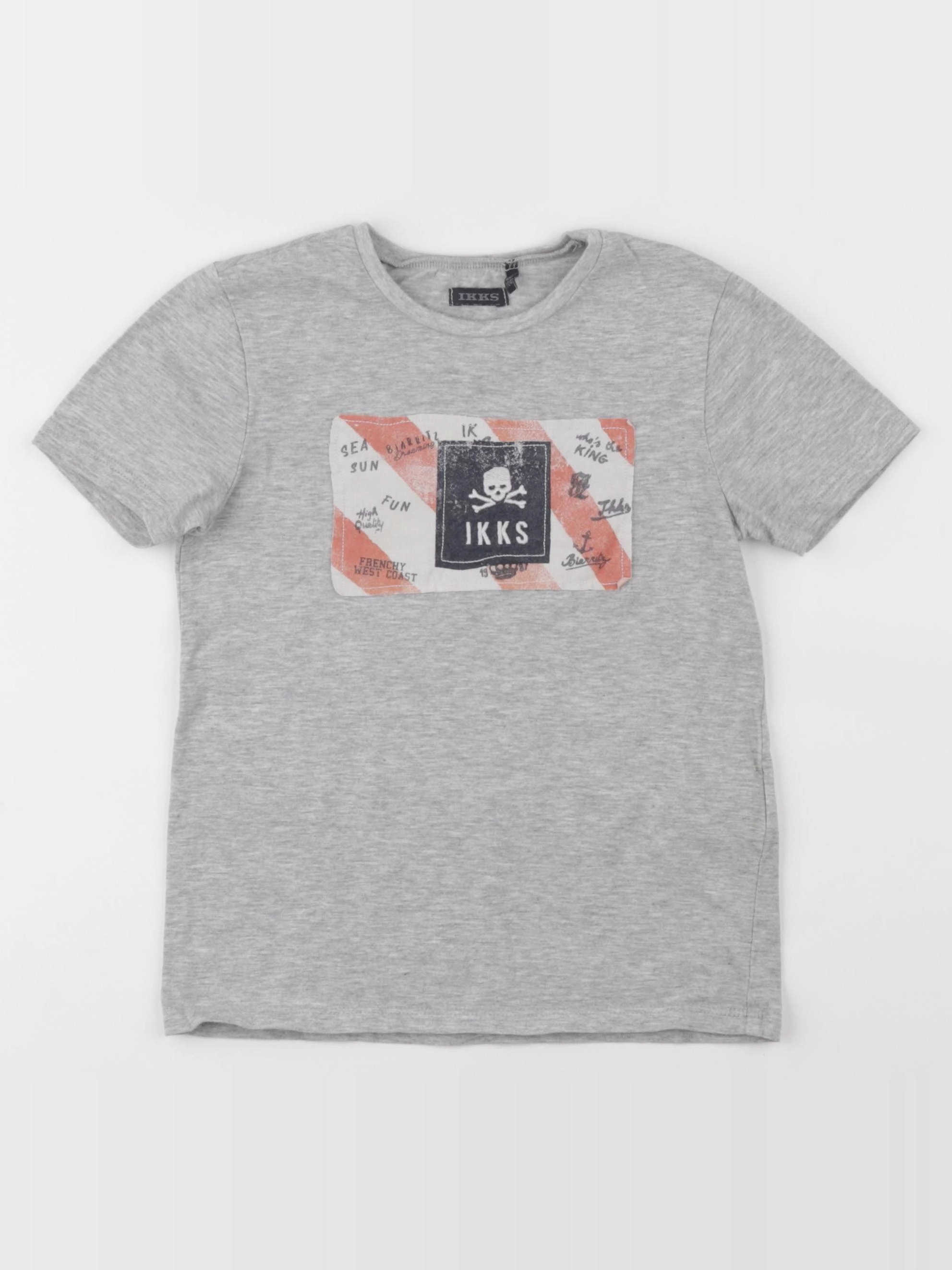 IKKS - tee-shirt gris - 4 ans