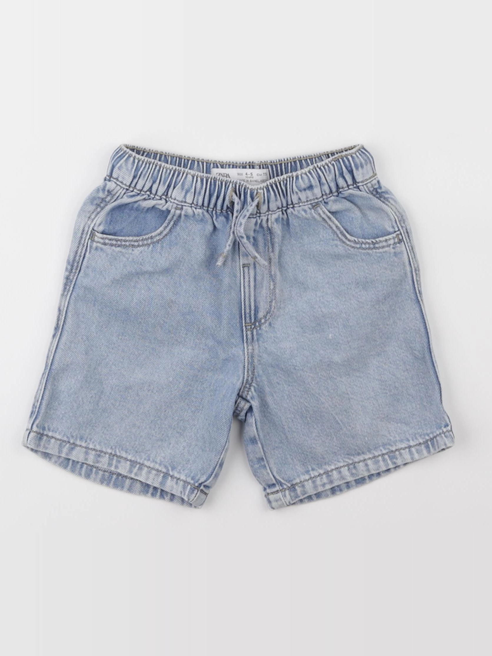Zara - short bleu - 4/5 ans