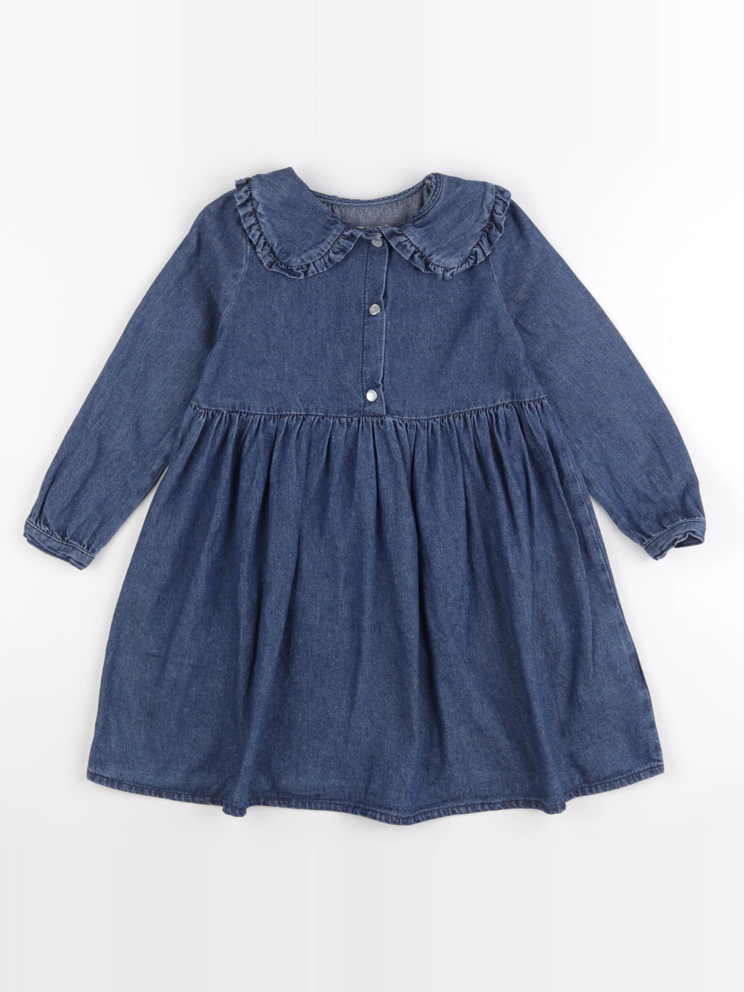 Vertbaudet - robe bleu - 5 ans