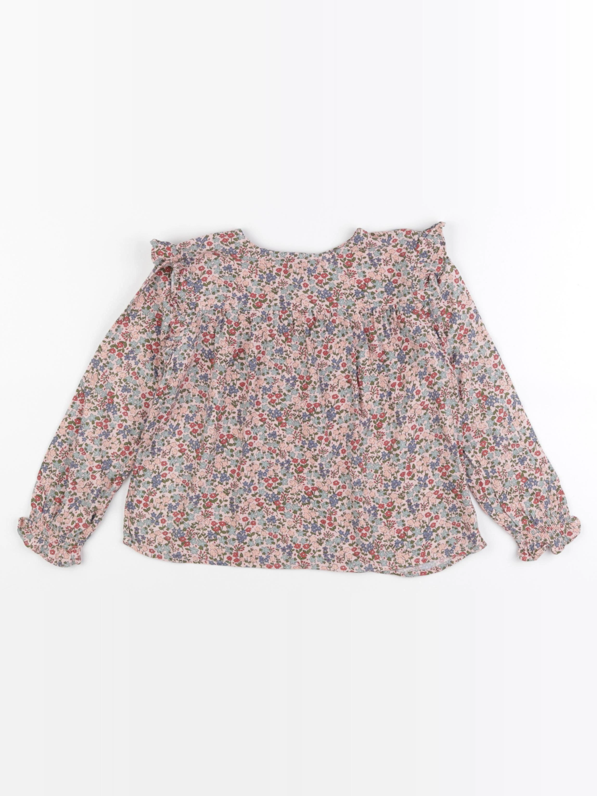 Vertbaudet - blouse multicolore - 5 ans