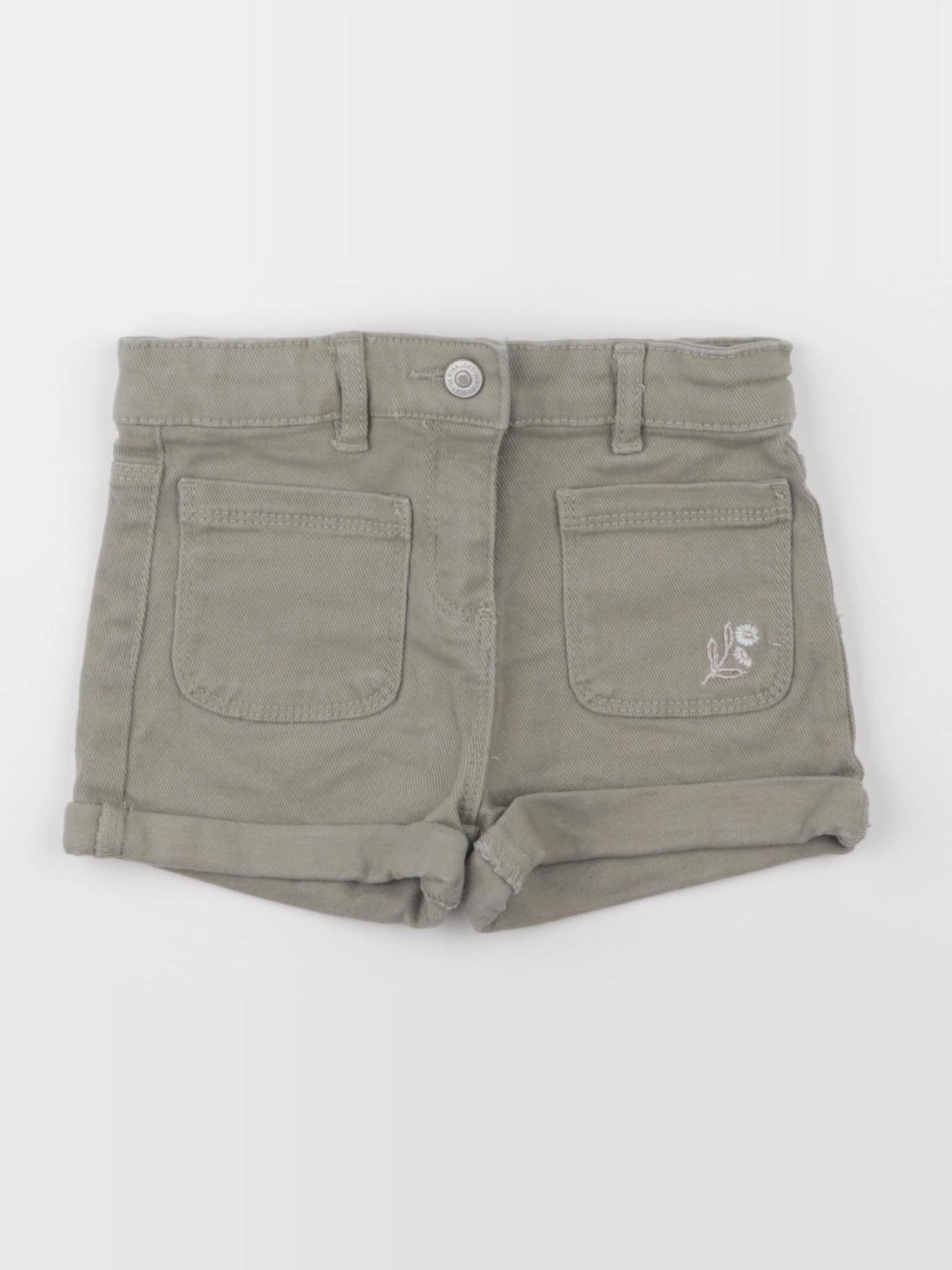 Vertbaudet - short vert - 4 ans