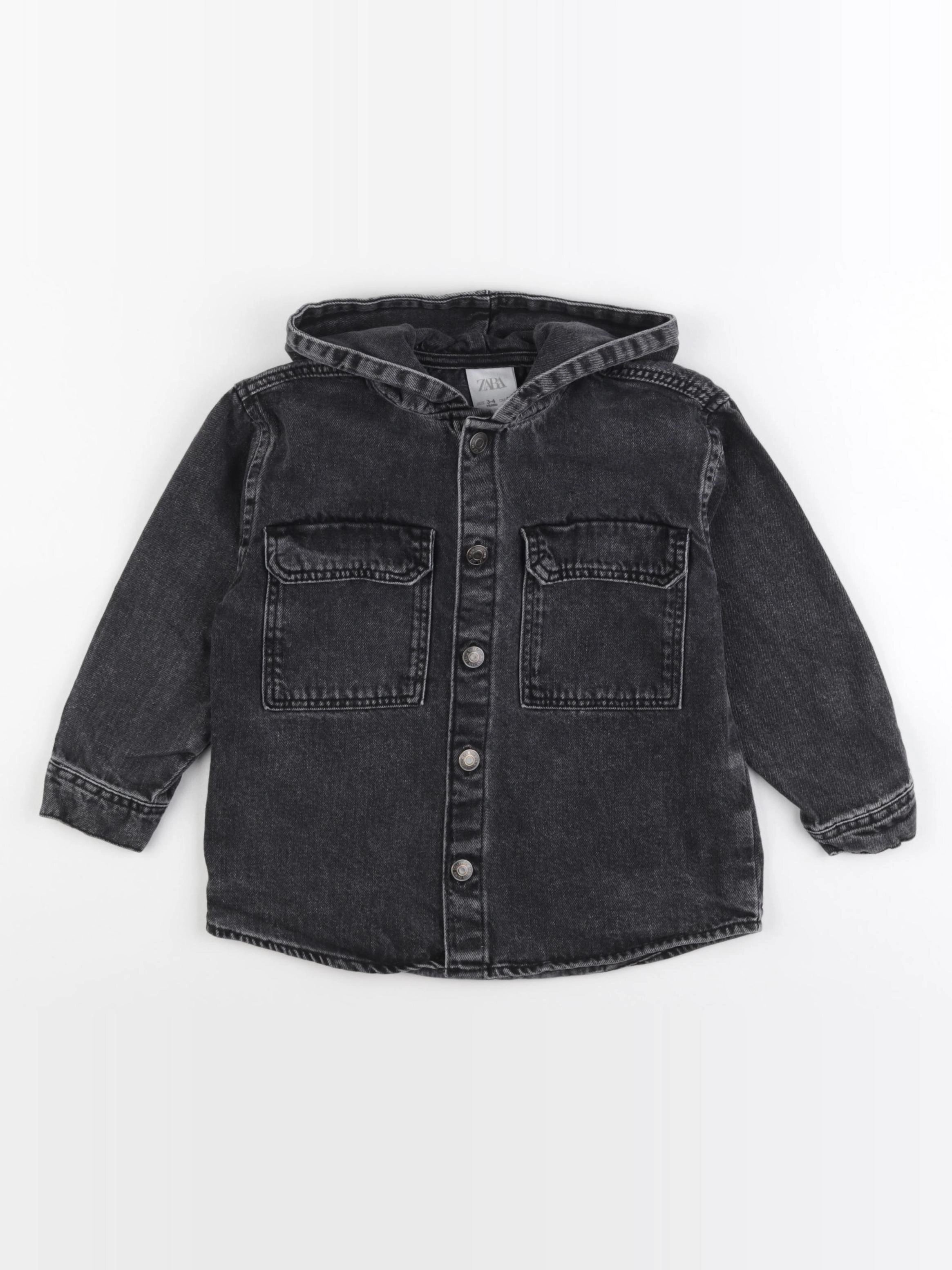 Zara - veste gris - 3/4 ans