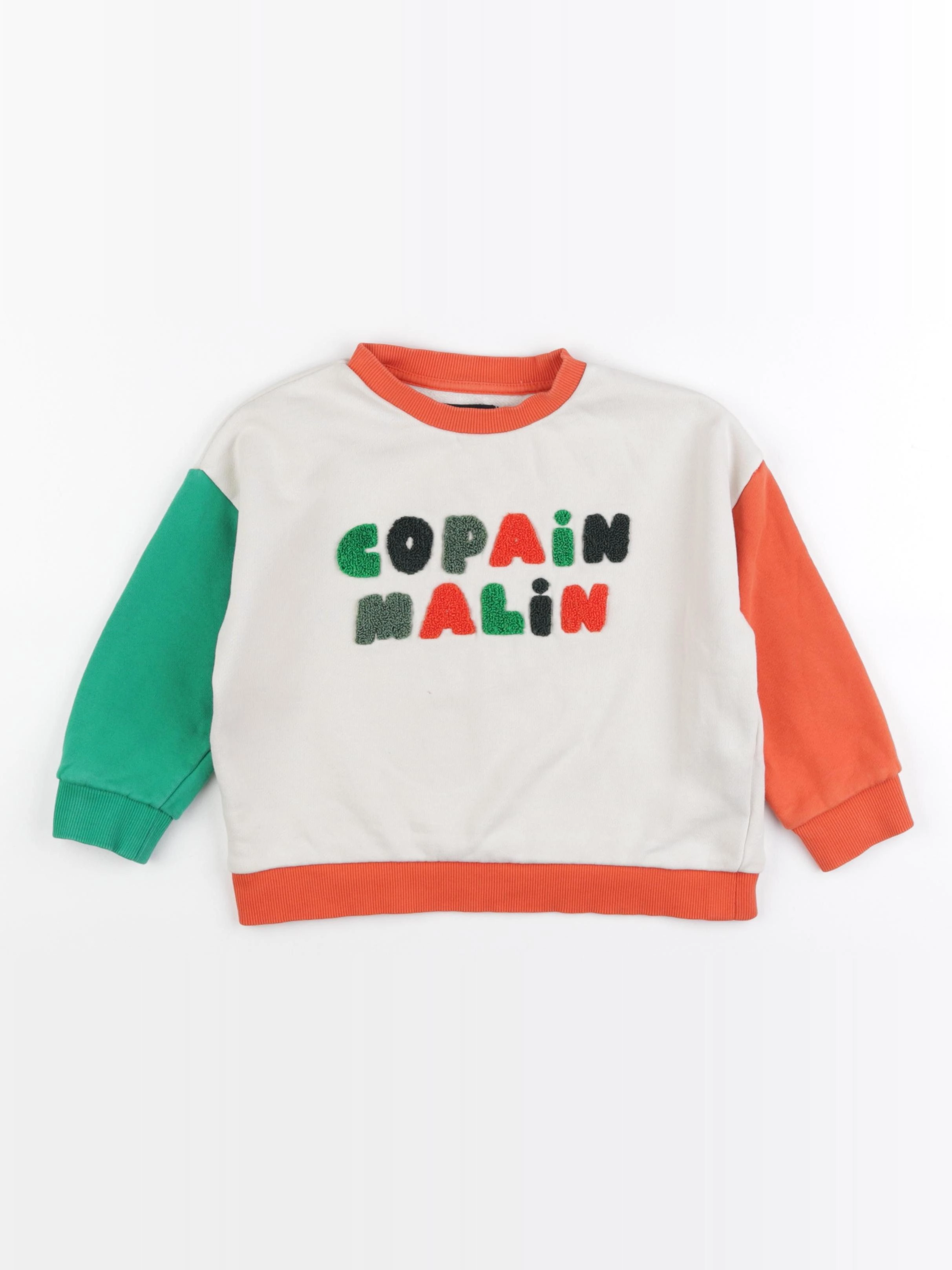 Monoprix - sweat multicolore - 5 ans