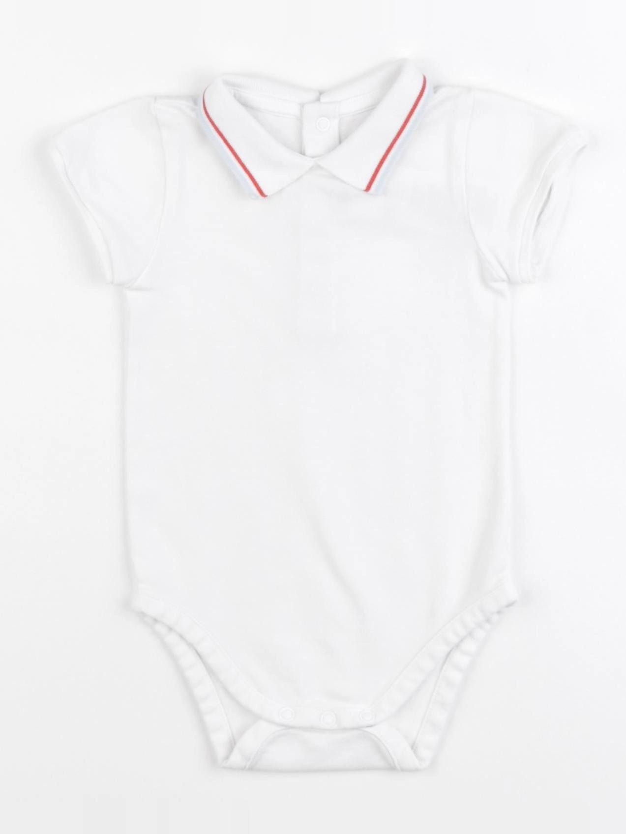 Jacadi - body à col blanc - 12 mois