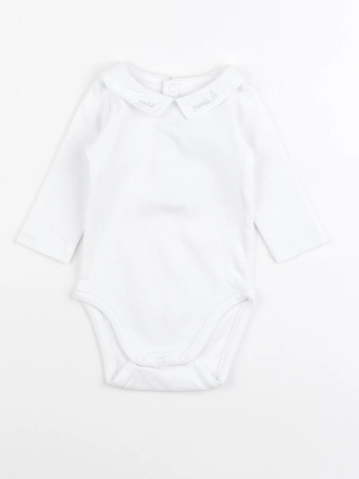 Jacadi - body à col blanc - 3 mois