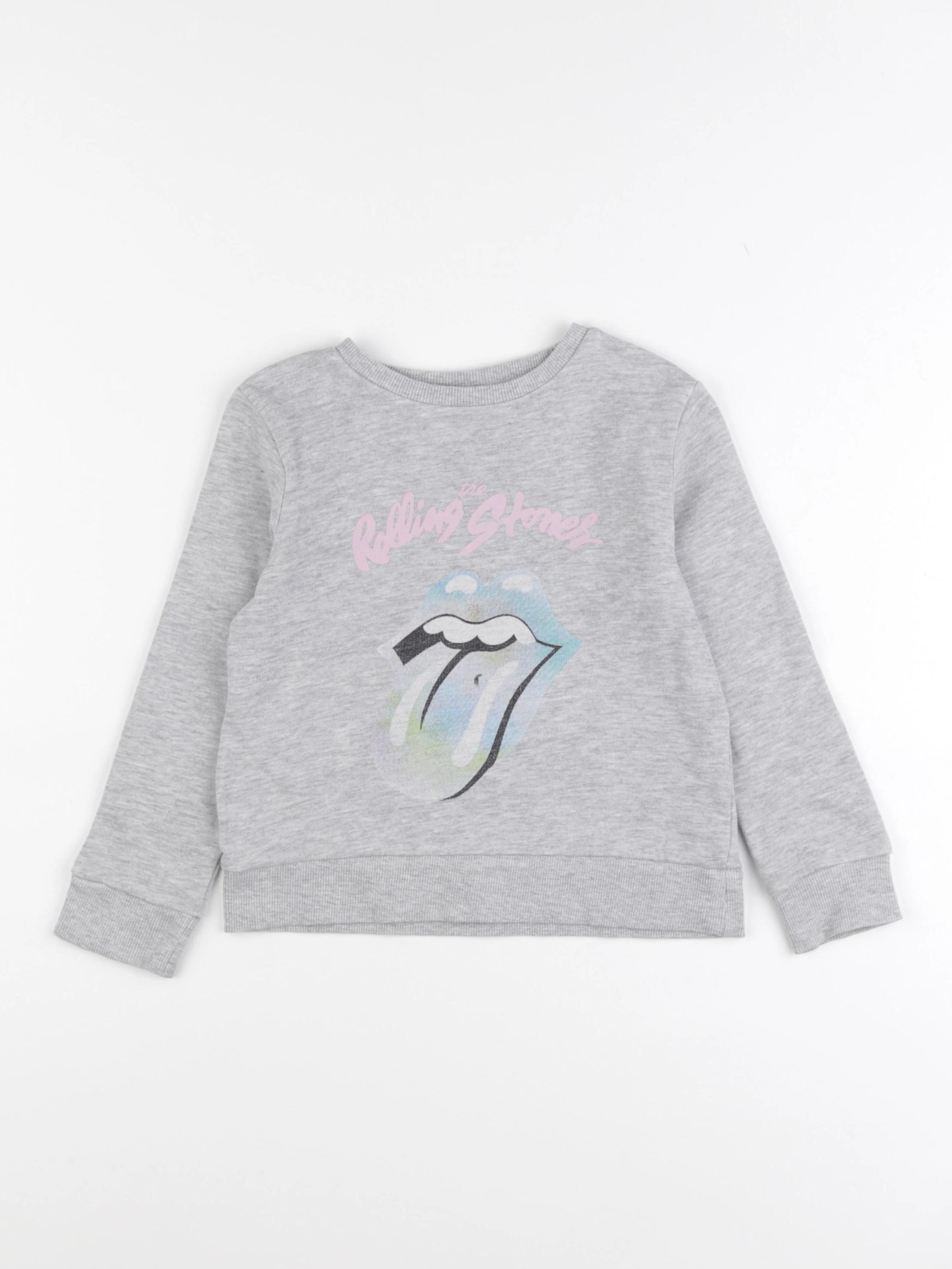 Vertbaudet - sweat gris - 5 ans