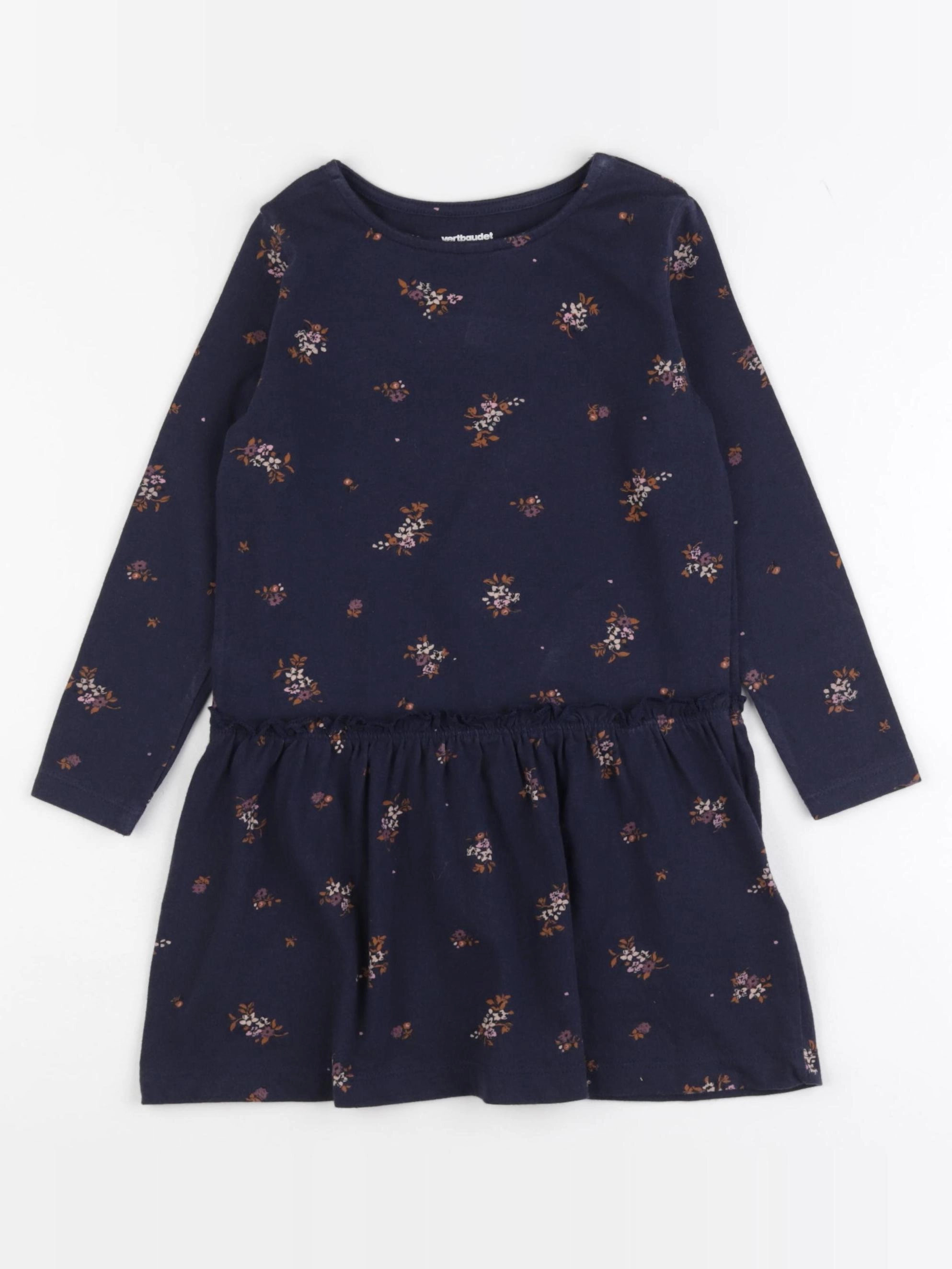 Vertbaudet - robe bleu - 4 ans