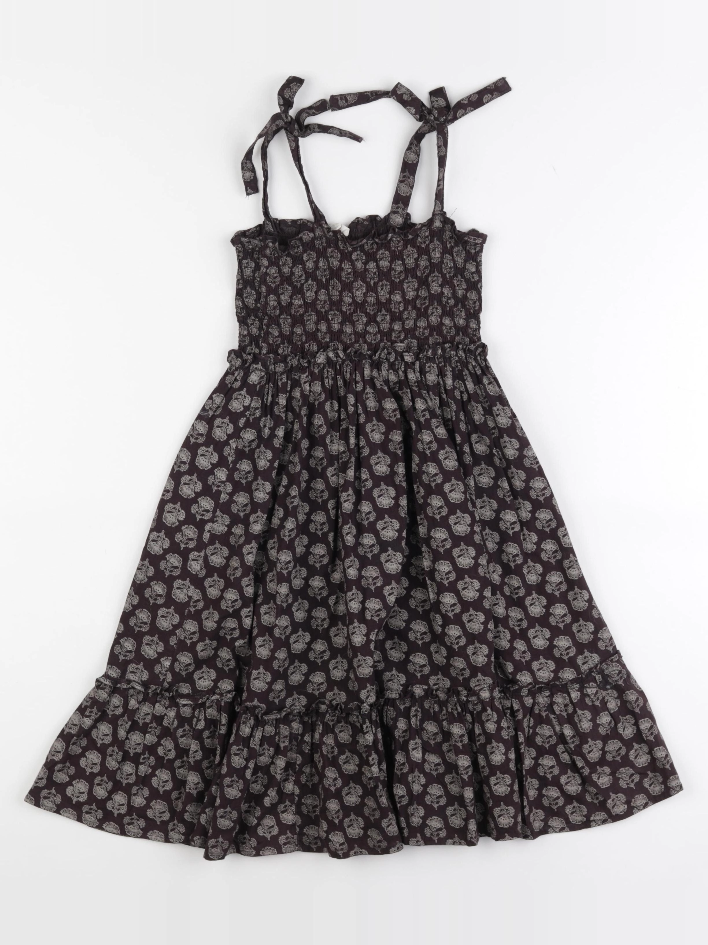 Vertbaudet - robe marron - 5 ans