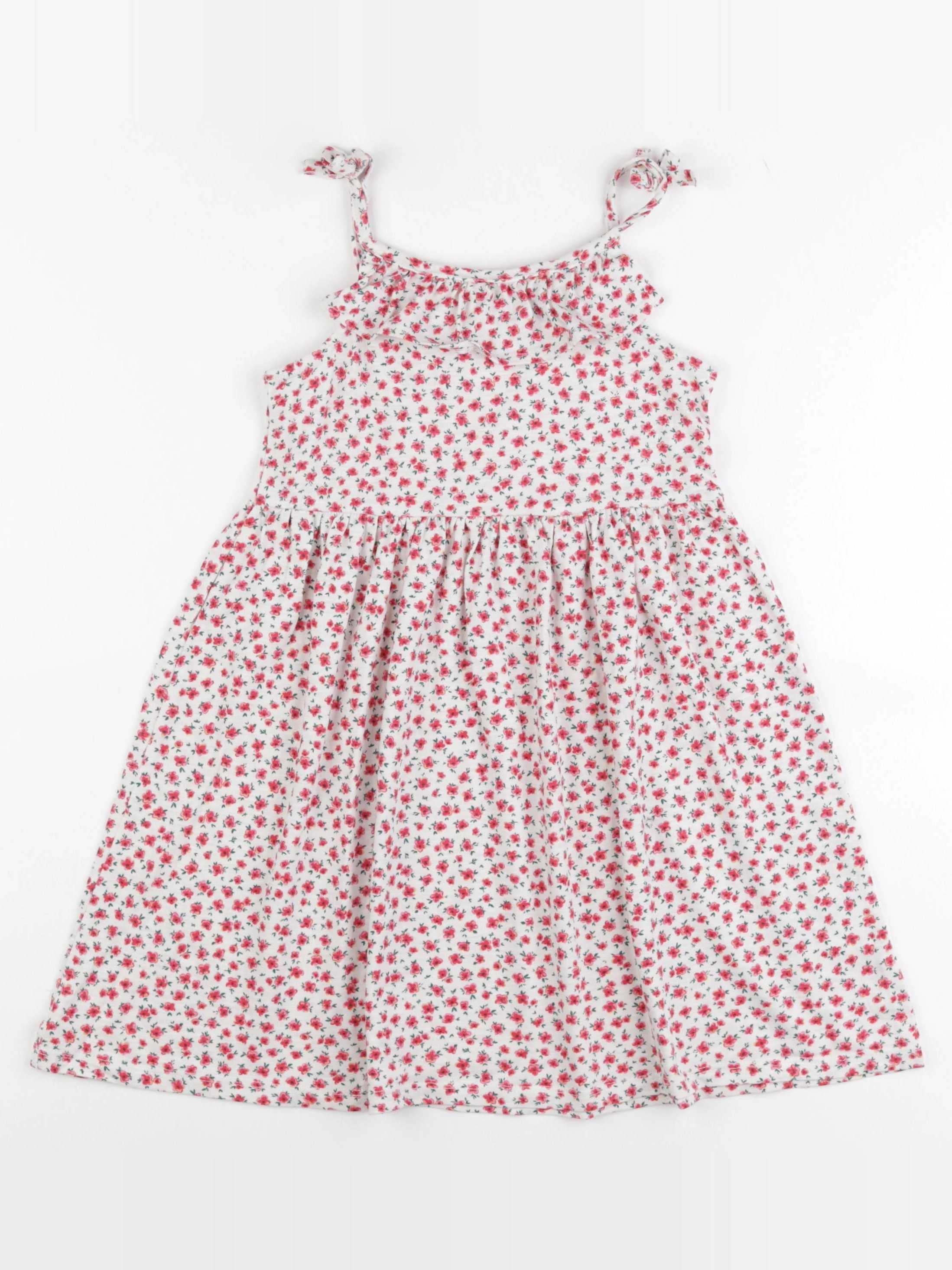 Vertbaudet - robe rouge - 6 ans