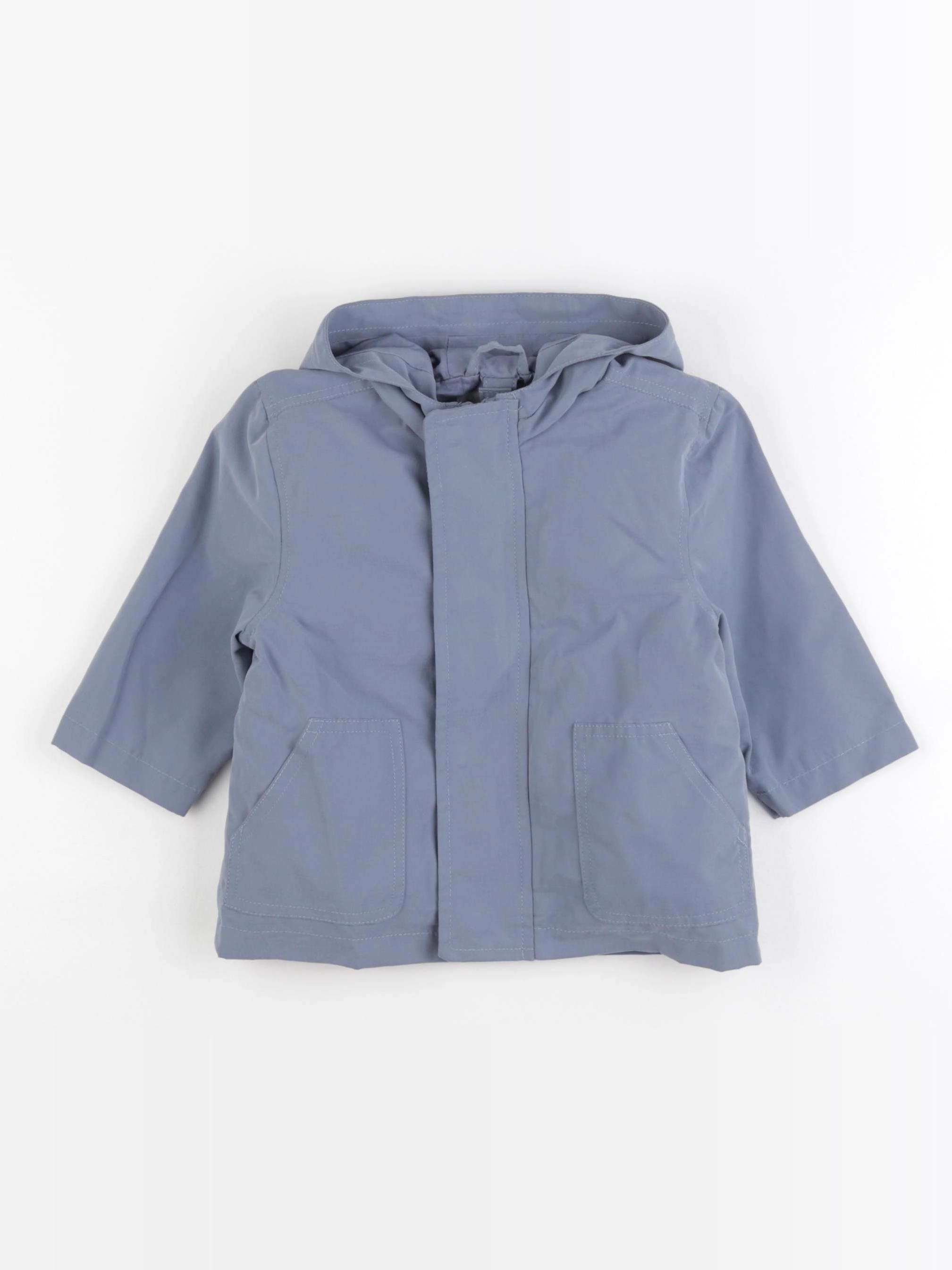 Vertbaudet - parka bleu - 9 mois