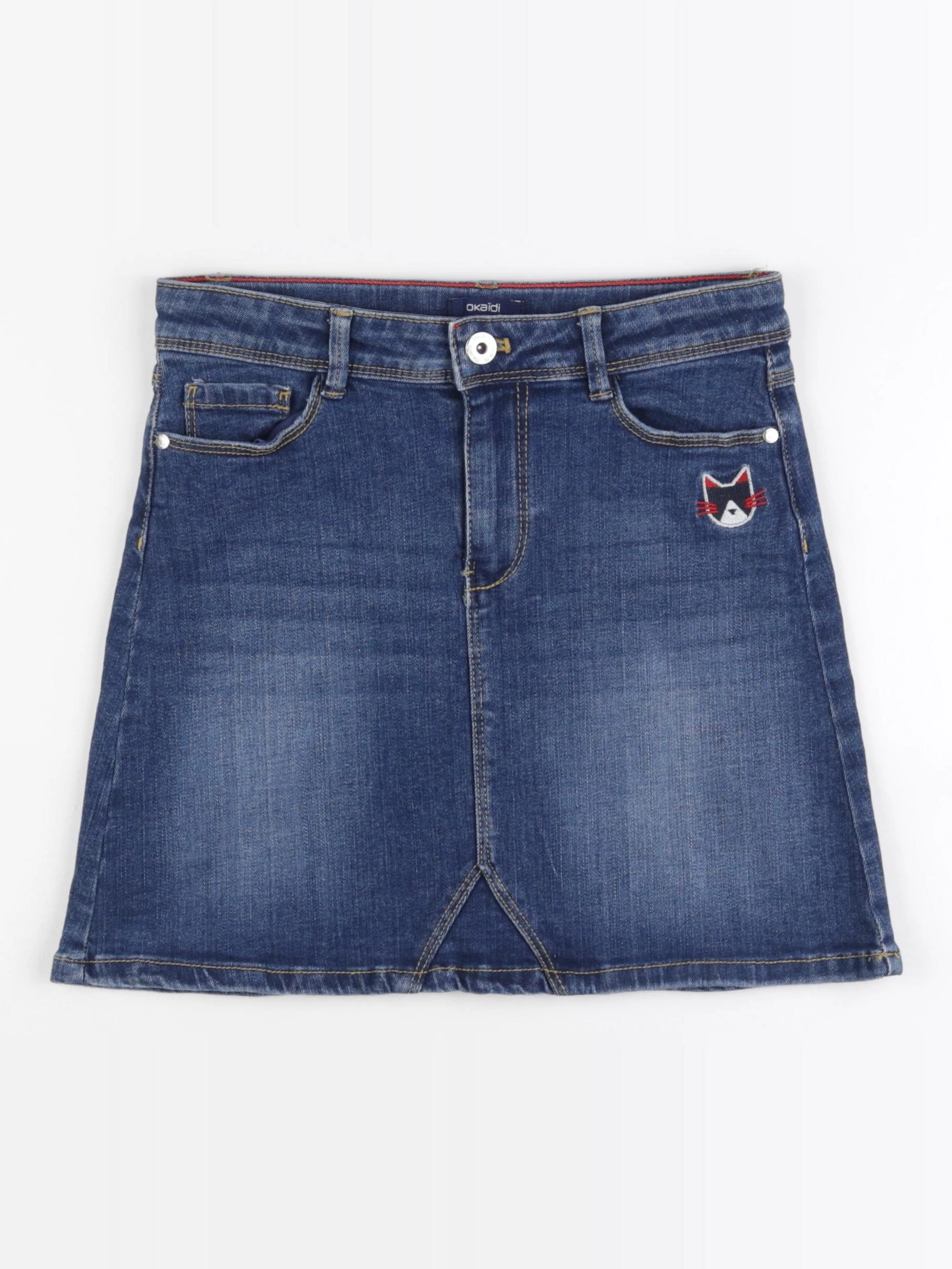 Okaidi - jupe bleu - 10 ans