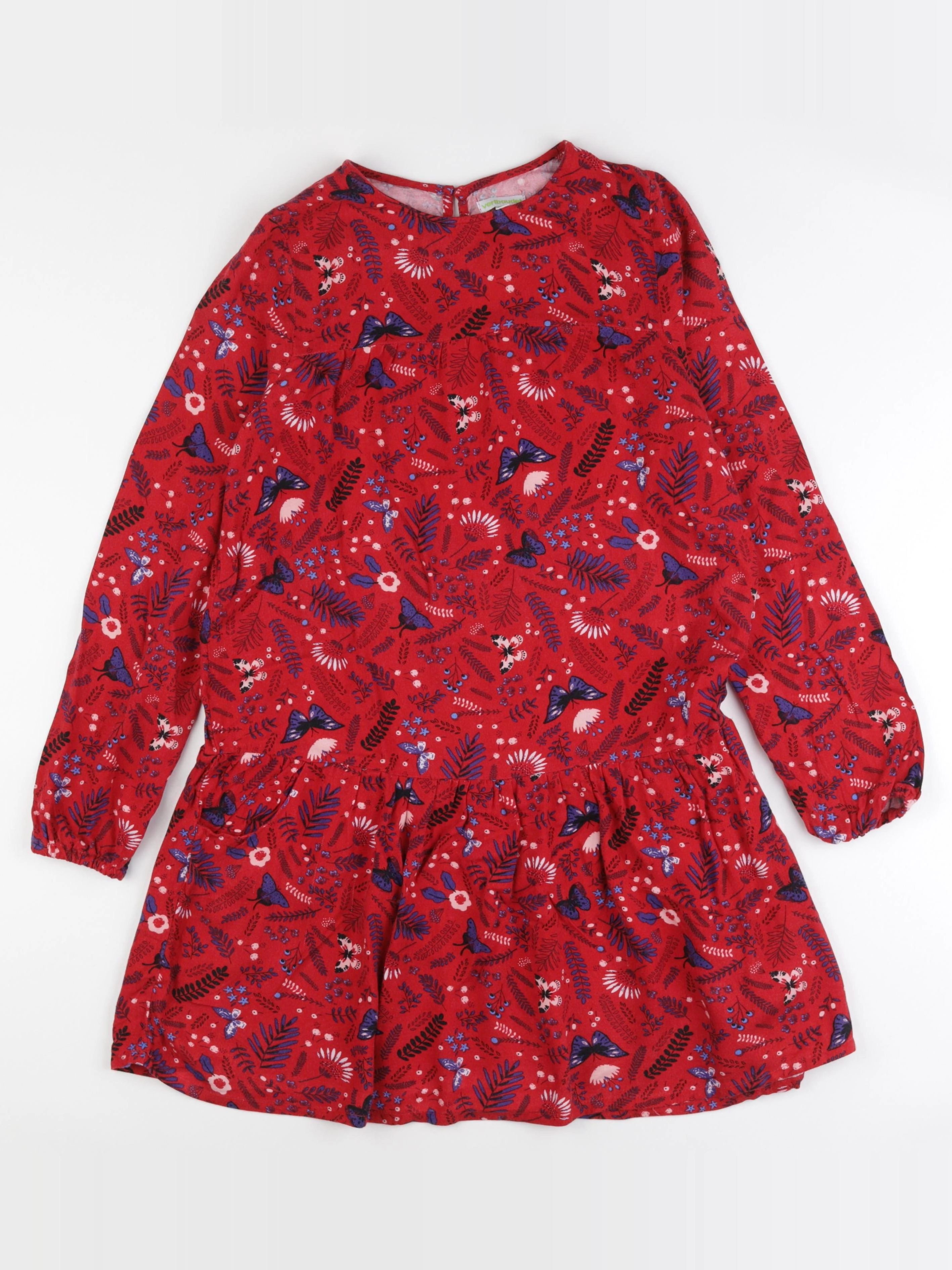 Vertbaudet - robe rouge - 12 ans