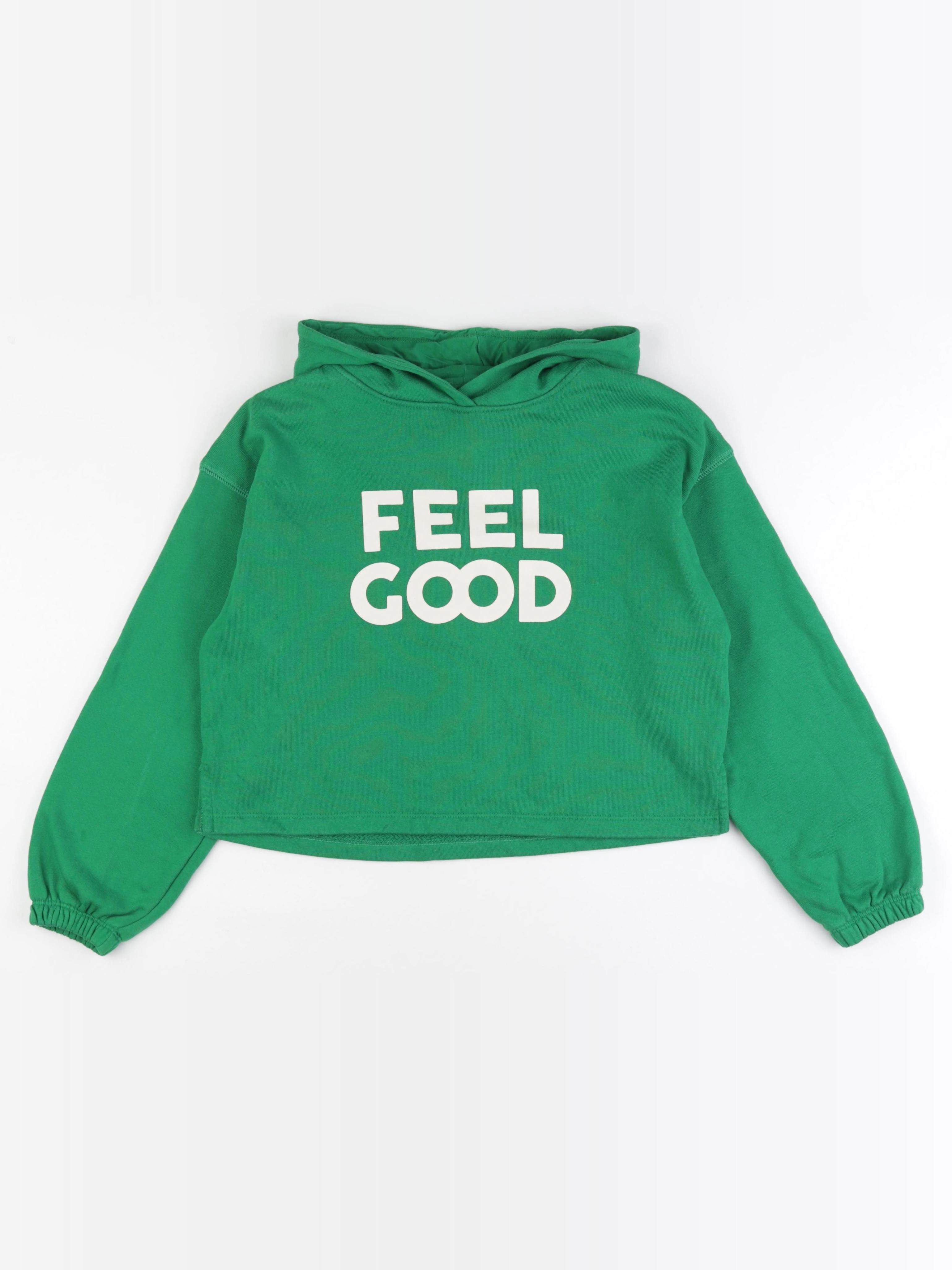 Monoprix - sweat vert - 12 ans