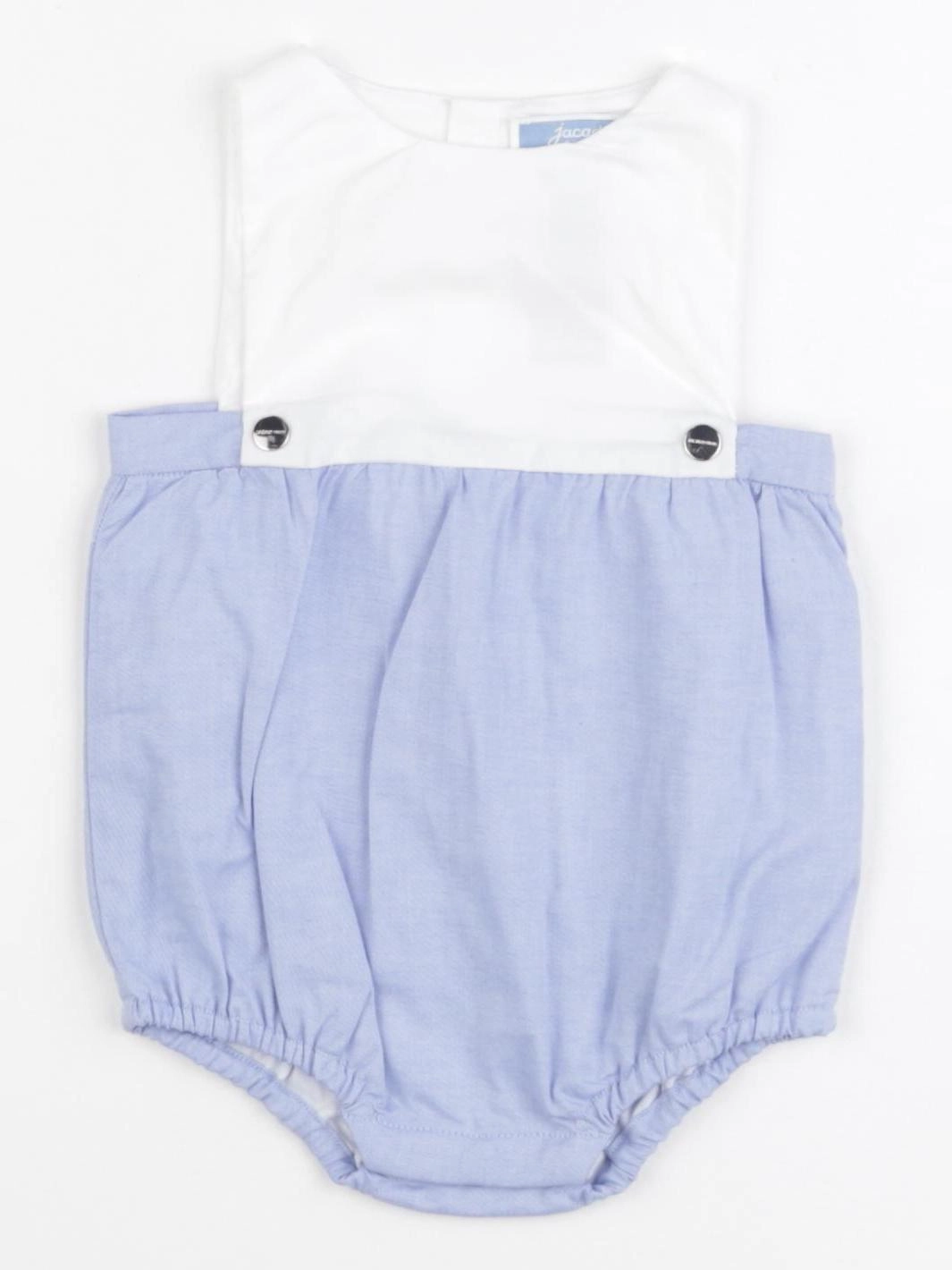 Jacadi - combinaison blanc, bleu - 3 mois