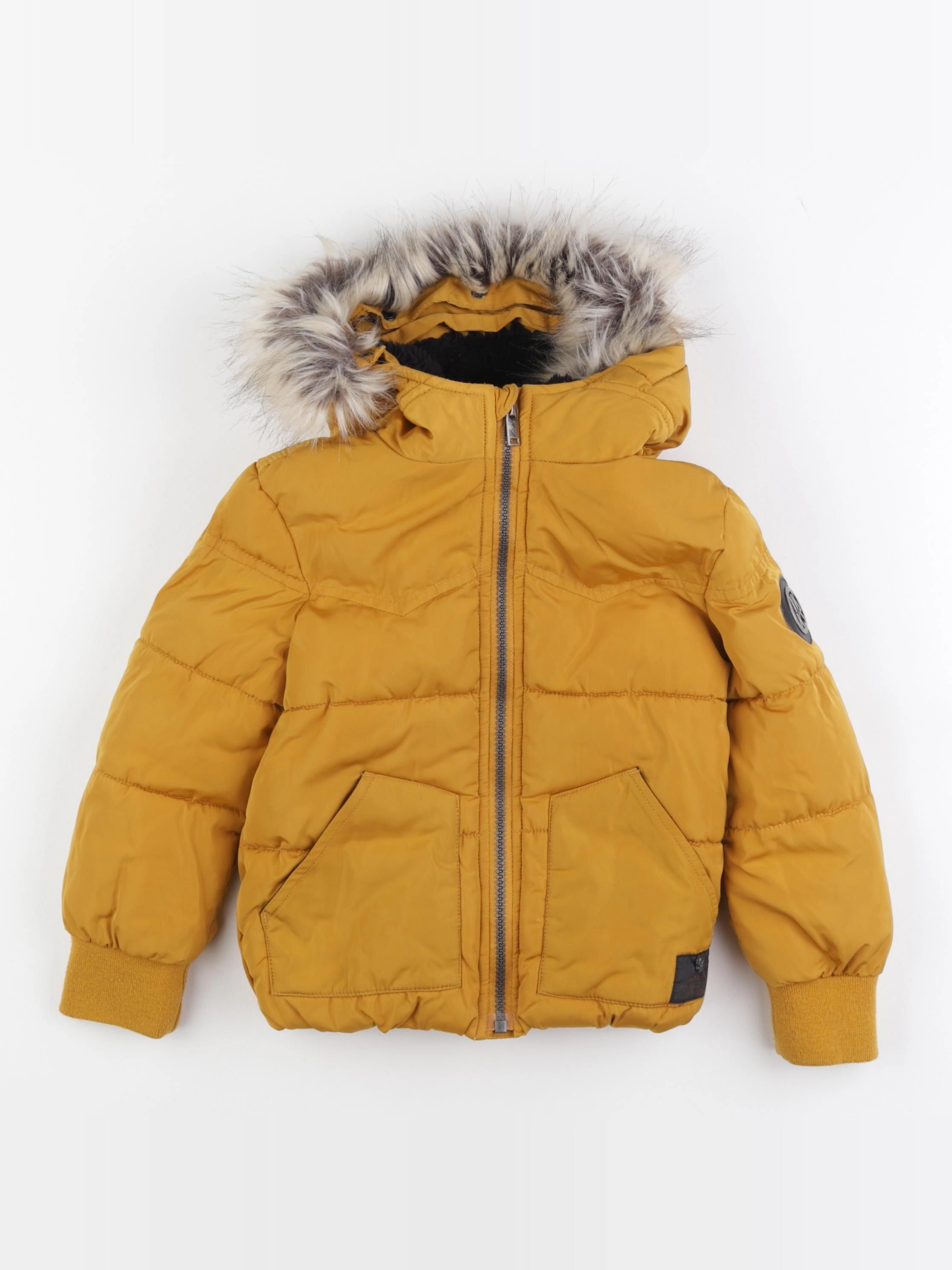 IKKS - doudoune jaune - 4 ans