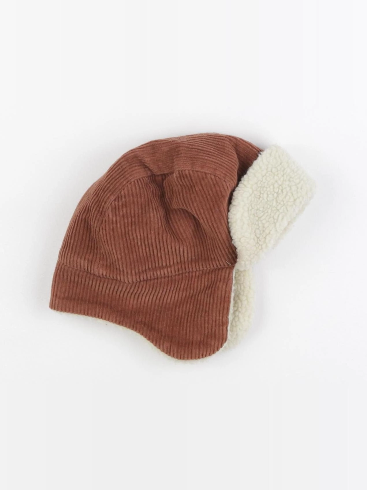 Petit Bateau - bonnet marron - 24/36 mois