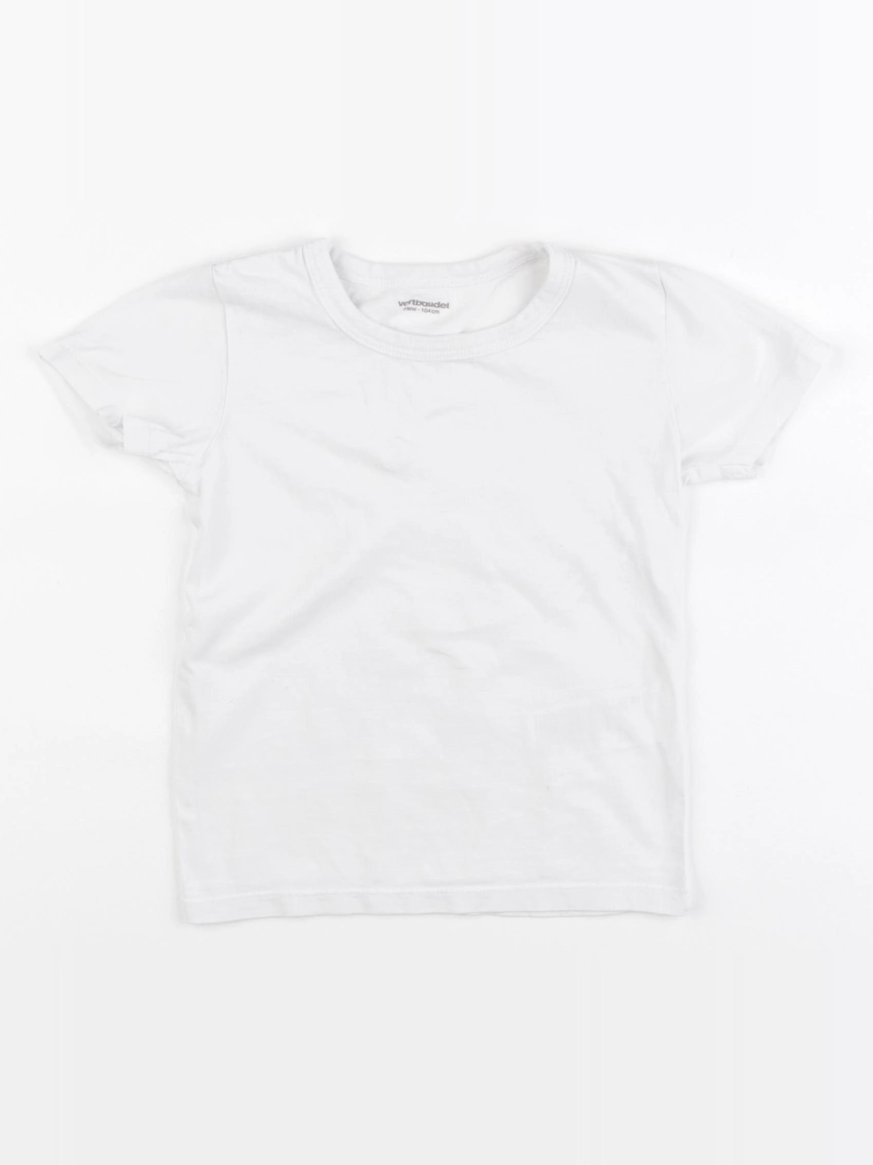 Vertbaudet - maillot de corps blanc - 4 ans