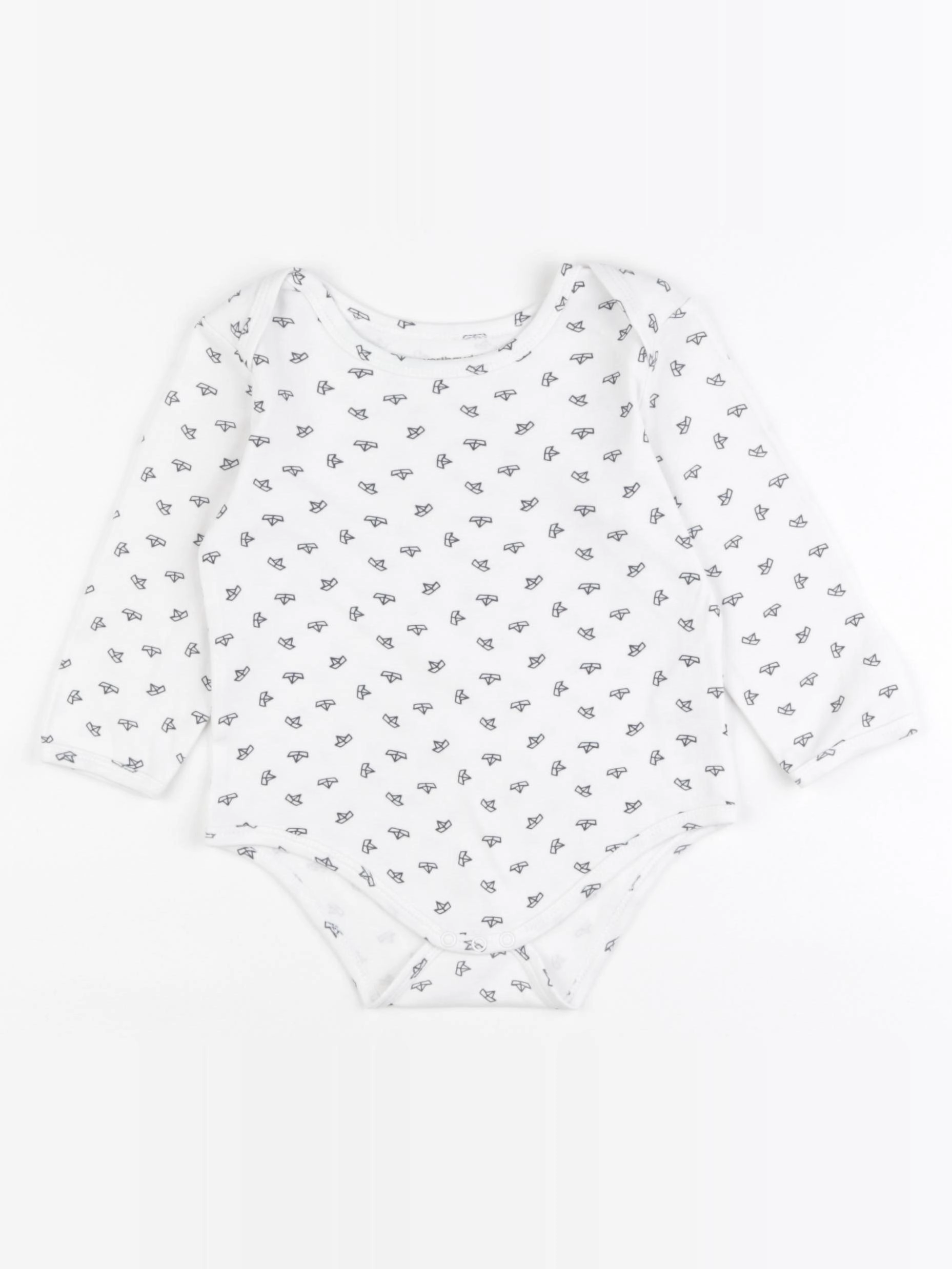 Vertbaudet - body blanc - 24 mois