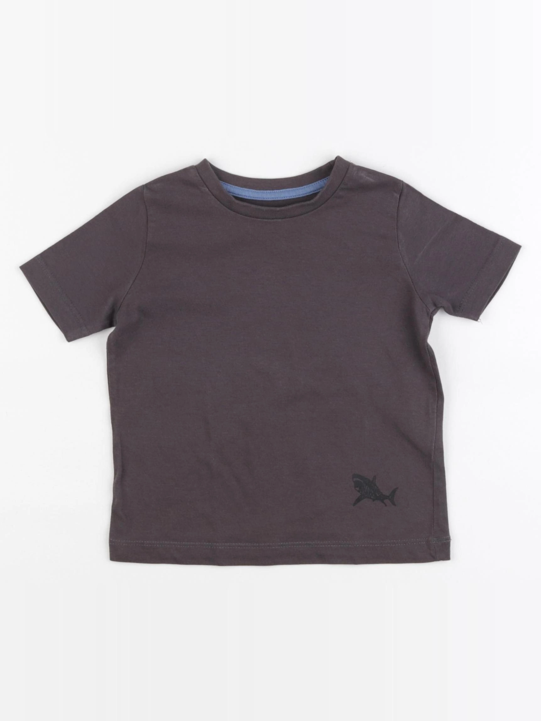 Vertbaudet - tee-shirt marron - 2 ans