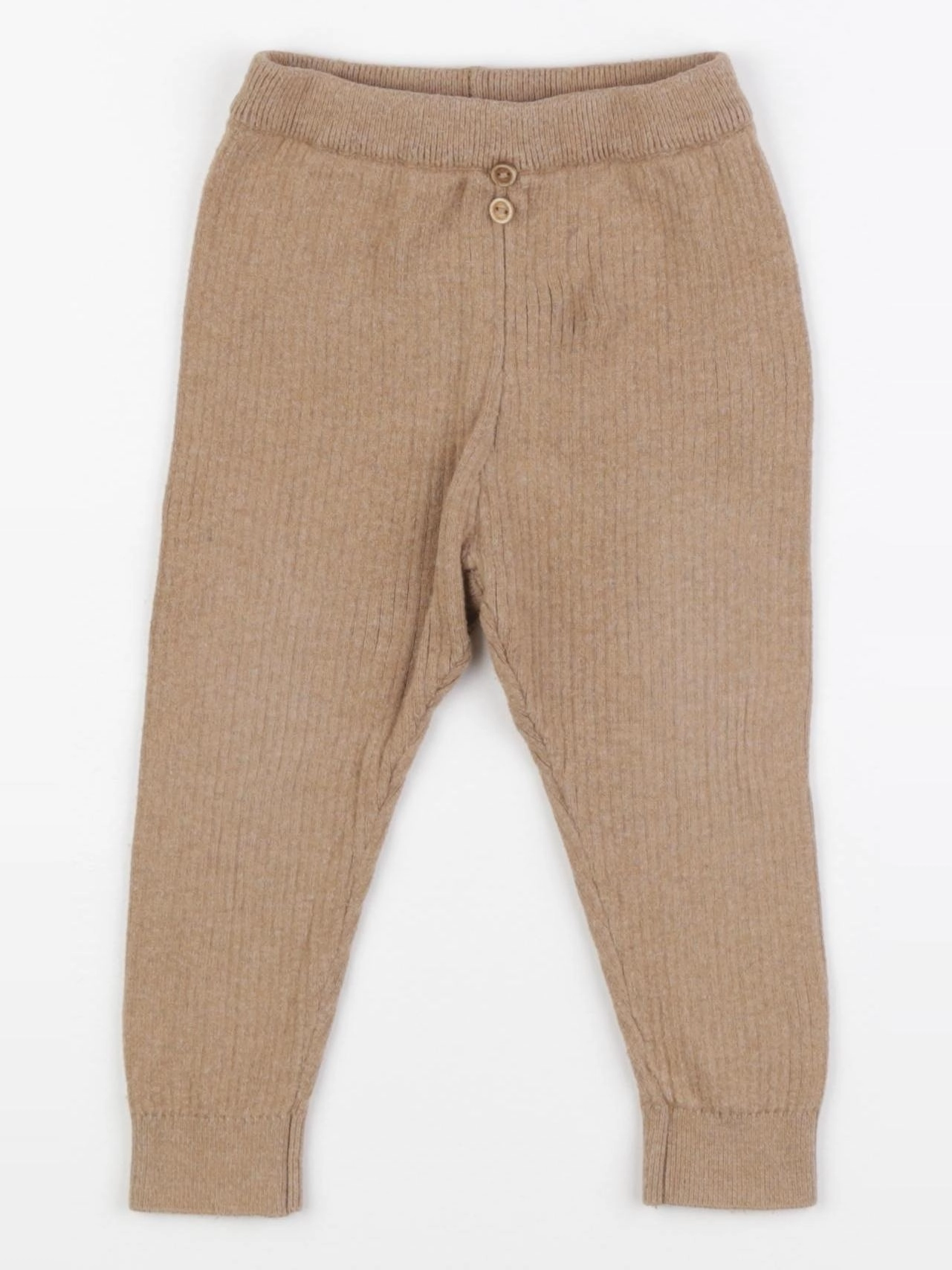 Zara - legging marron - 12/18 mois