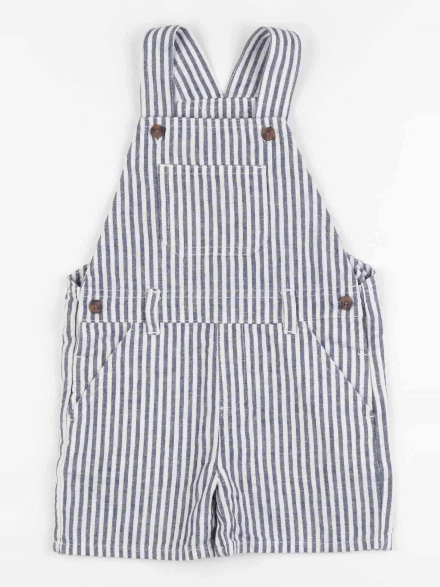 Boutchou - salopette blanc, bleu - 24 mois