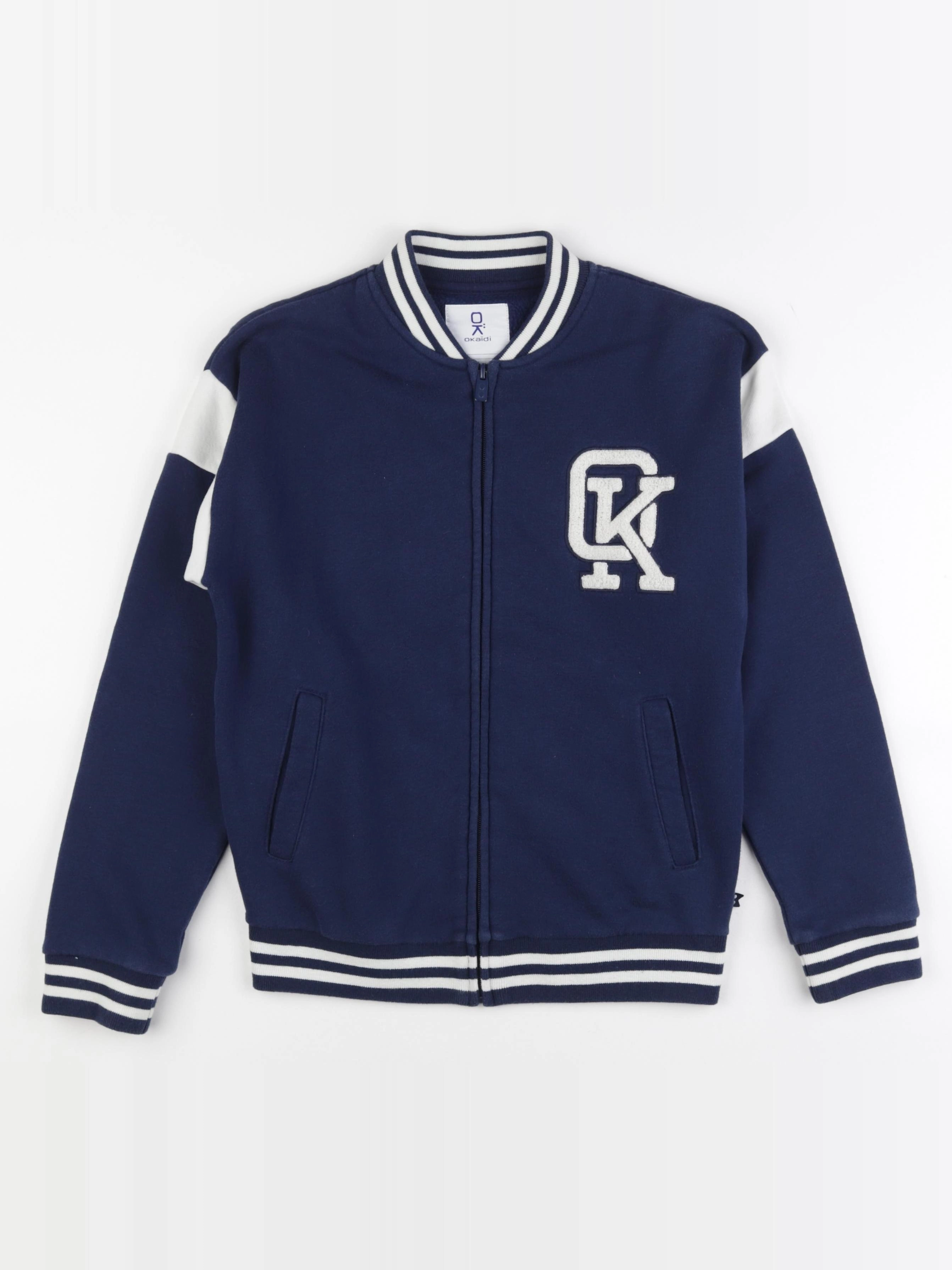 Okaidi - veste bleu - 12 ans