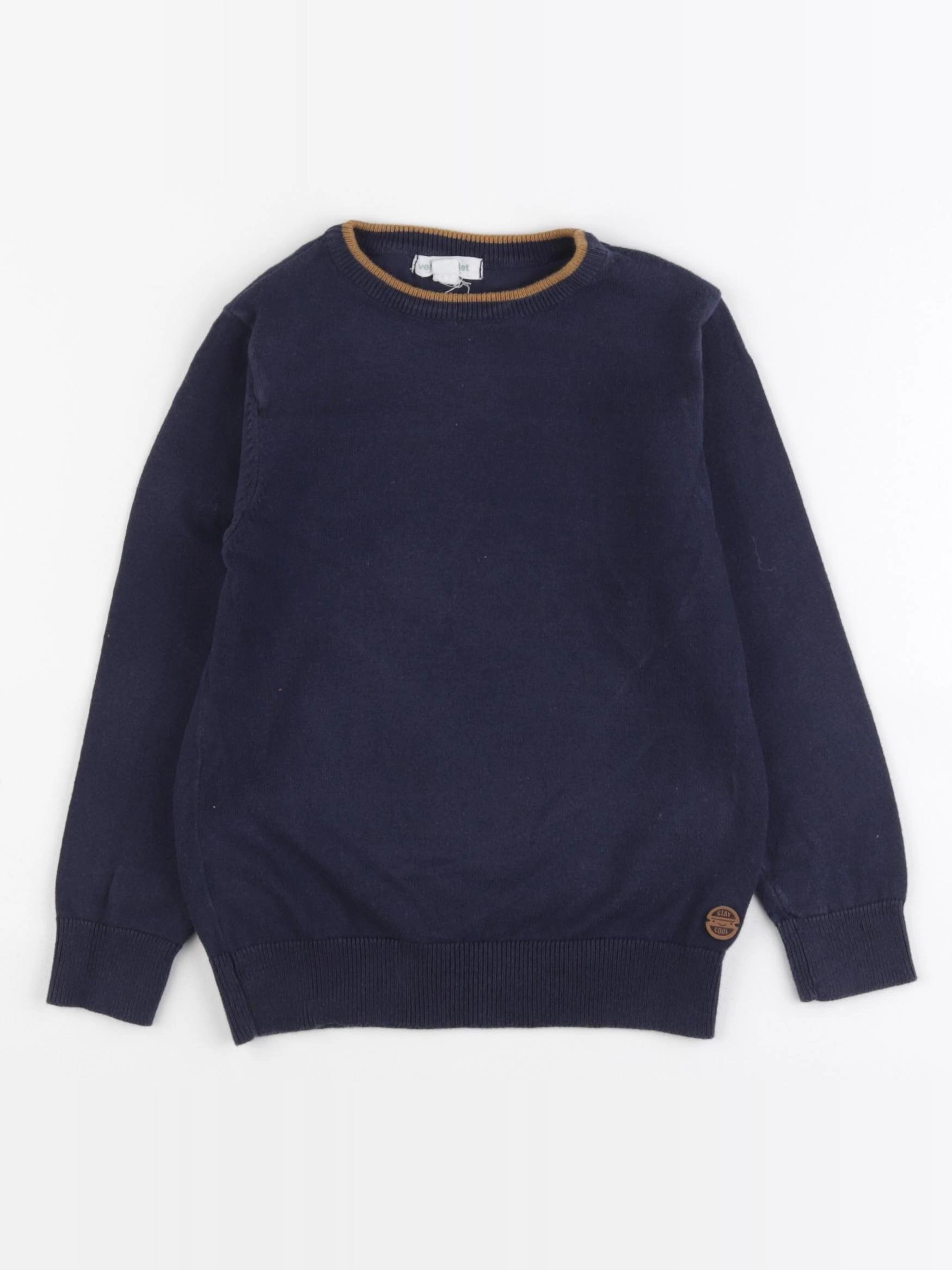 Vertbaudet - pull bleu - 5 ans