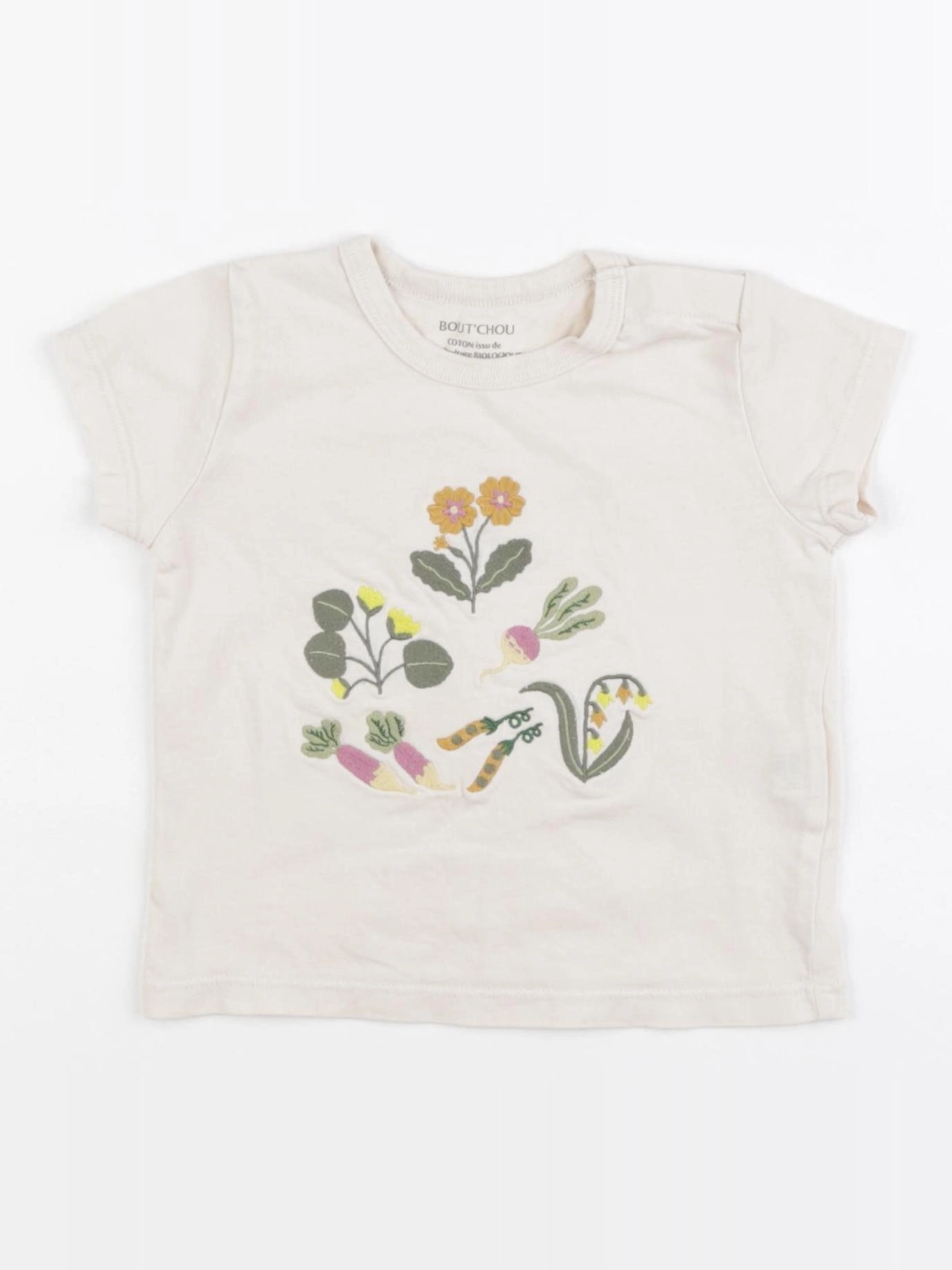 Boutchou - tee-shirt beige - 18 mois